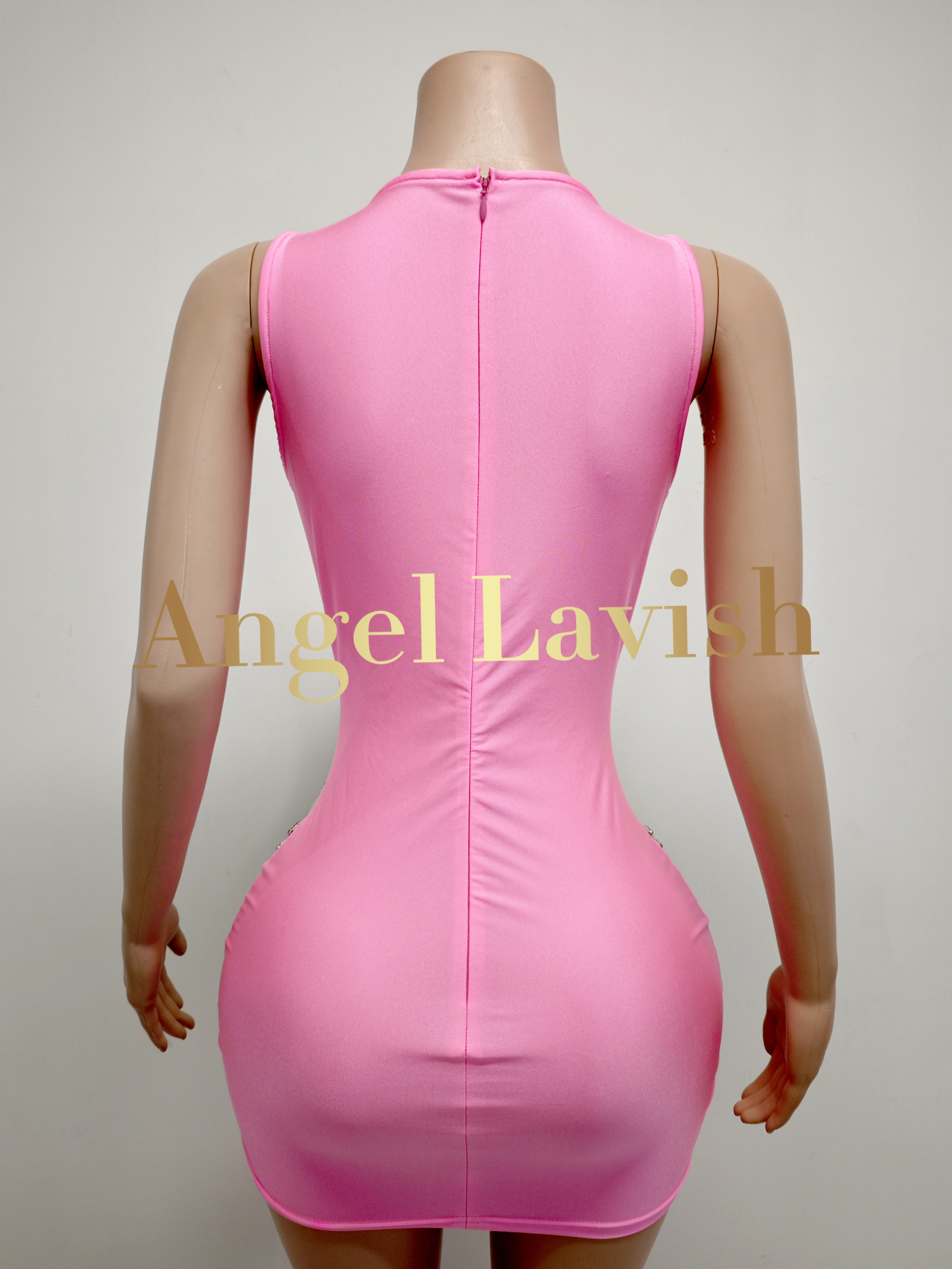 Pink Mini Dress TH0916024