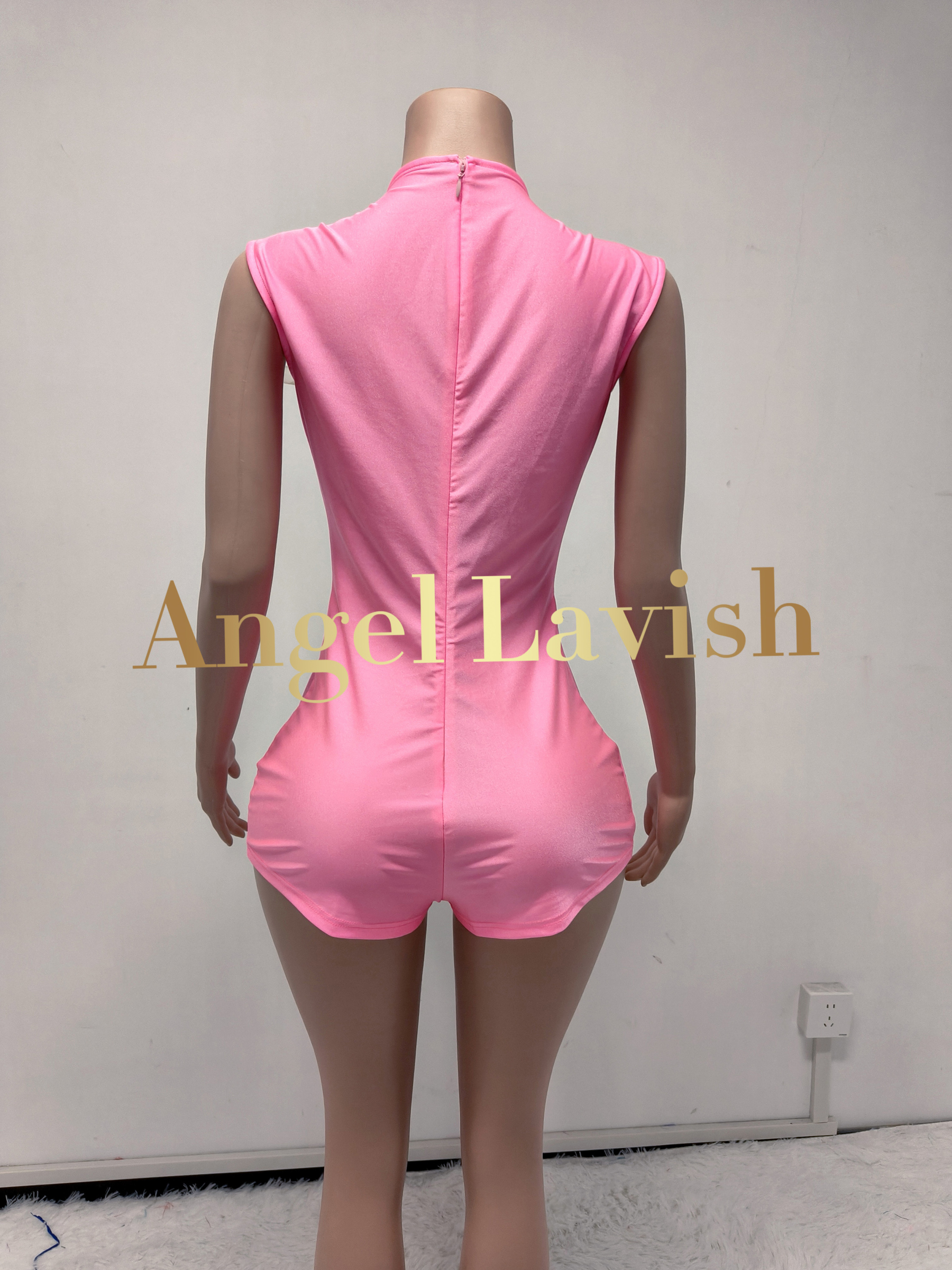 Pink Playsuit TH202212131