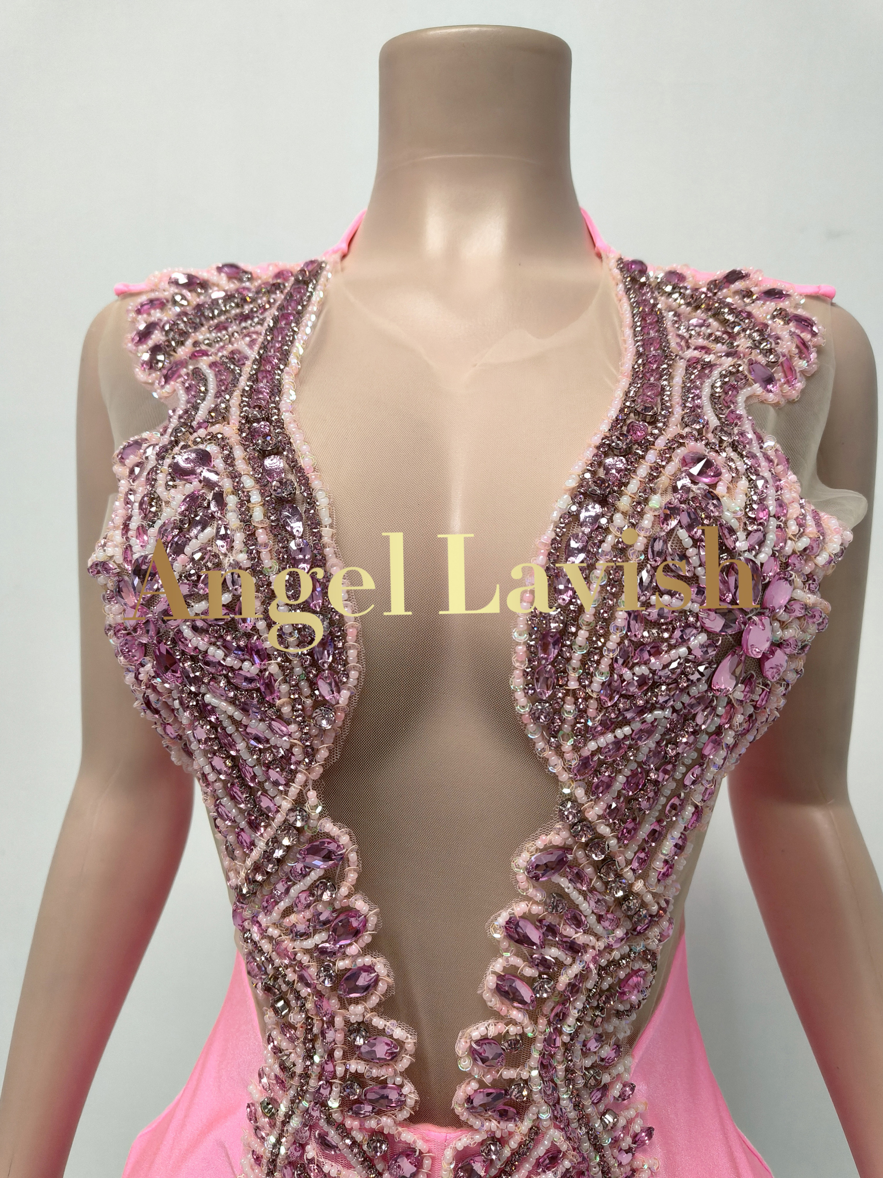 Pink Playsuit TH202212131