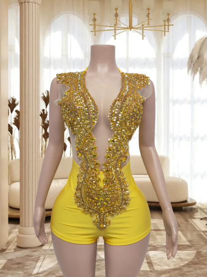 Yellow Playsuit TH202212131