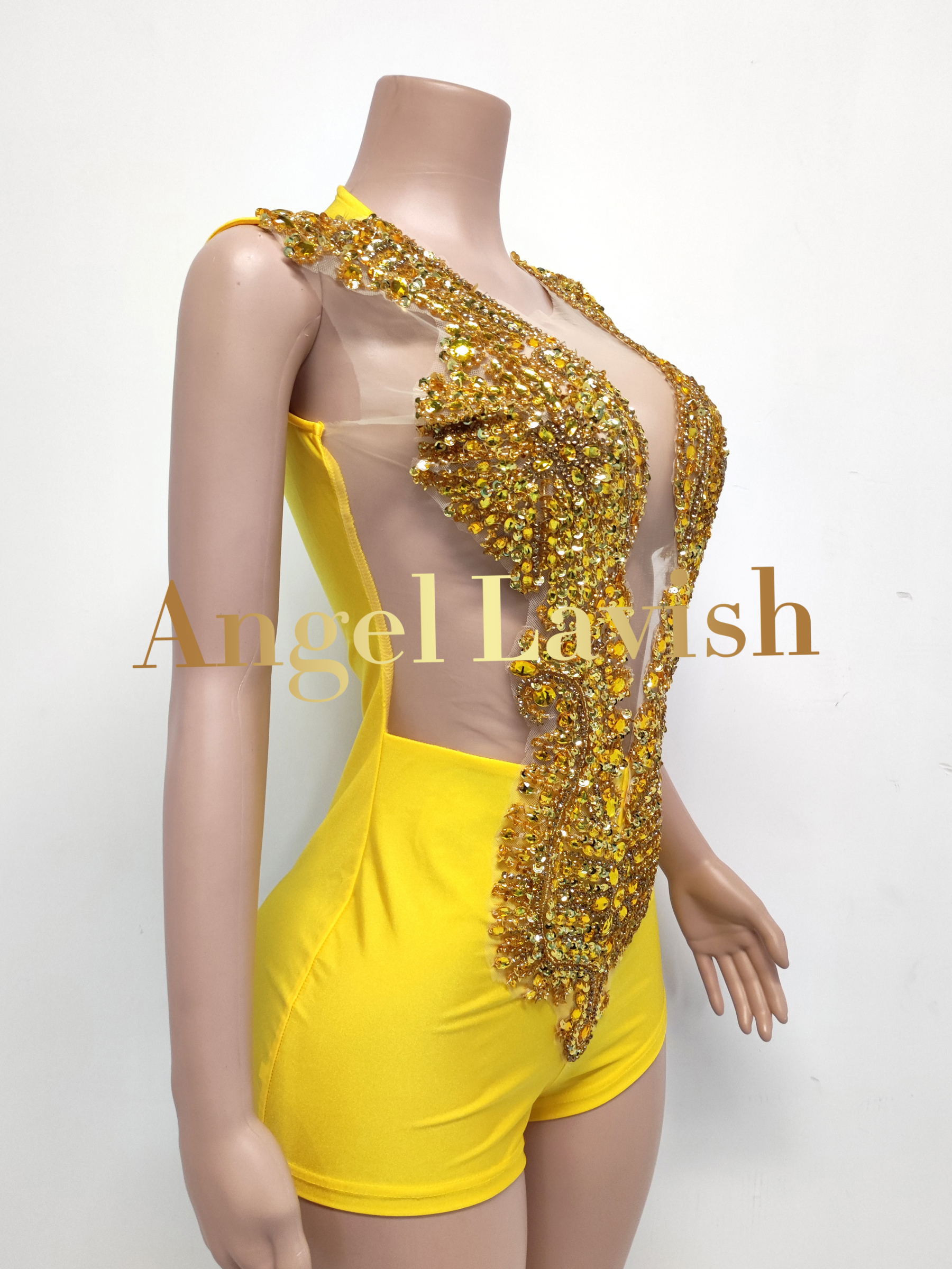 Yellow Playsuit TH202212131