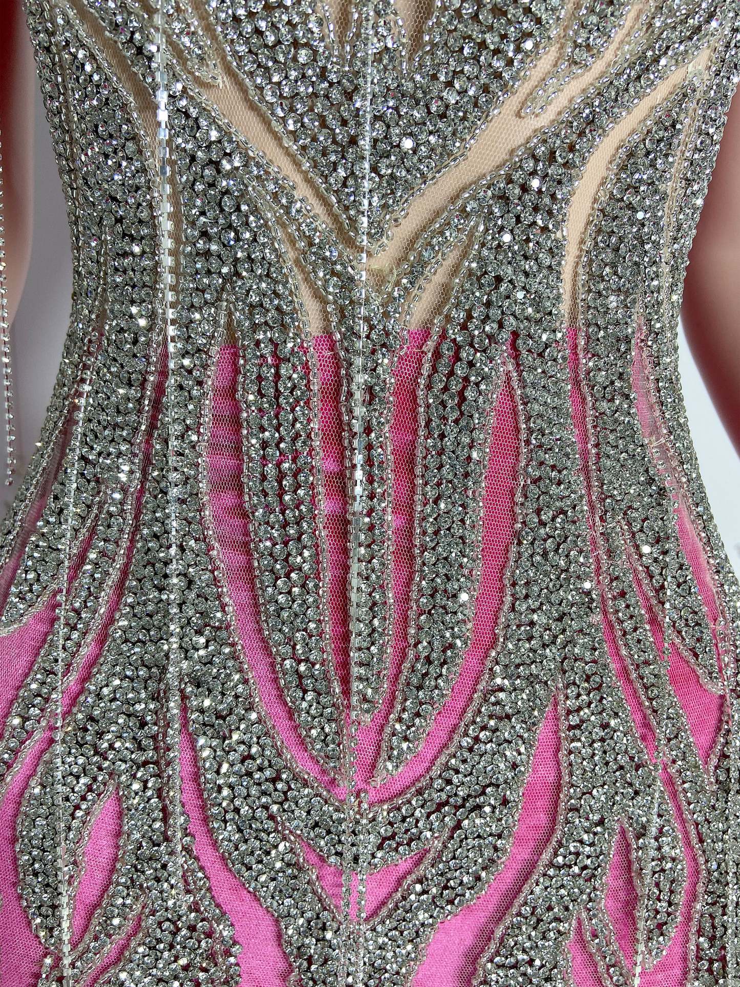Silver Velvet Gown