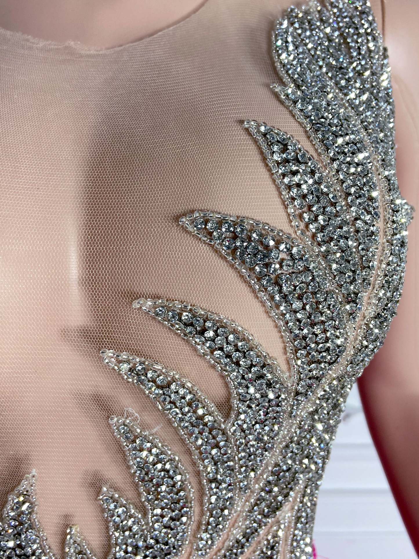 Silver Velvet Gown