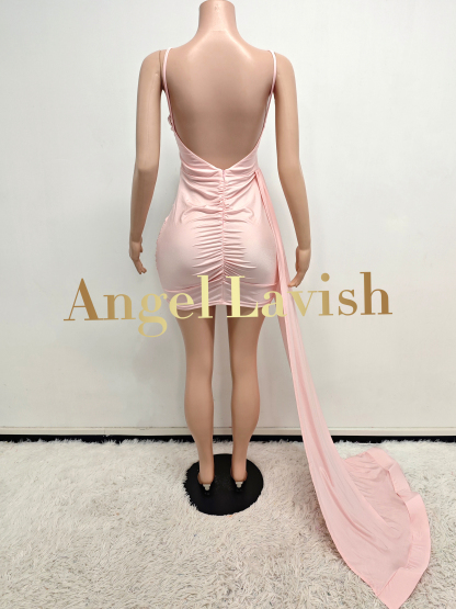 Pink Mini Dress TH23042002