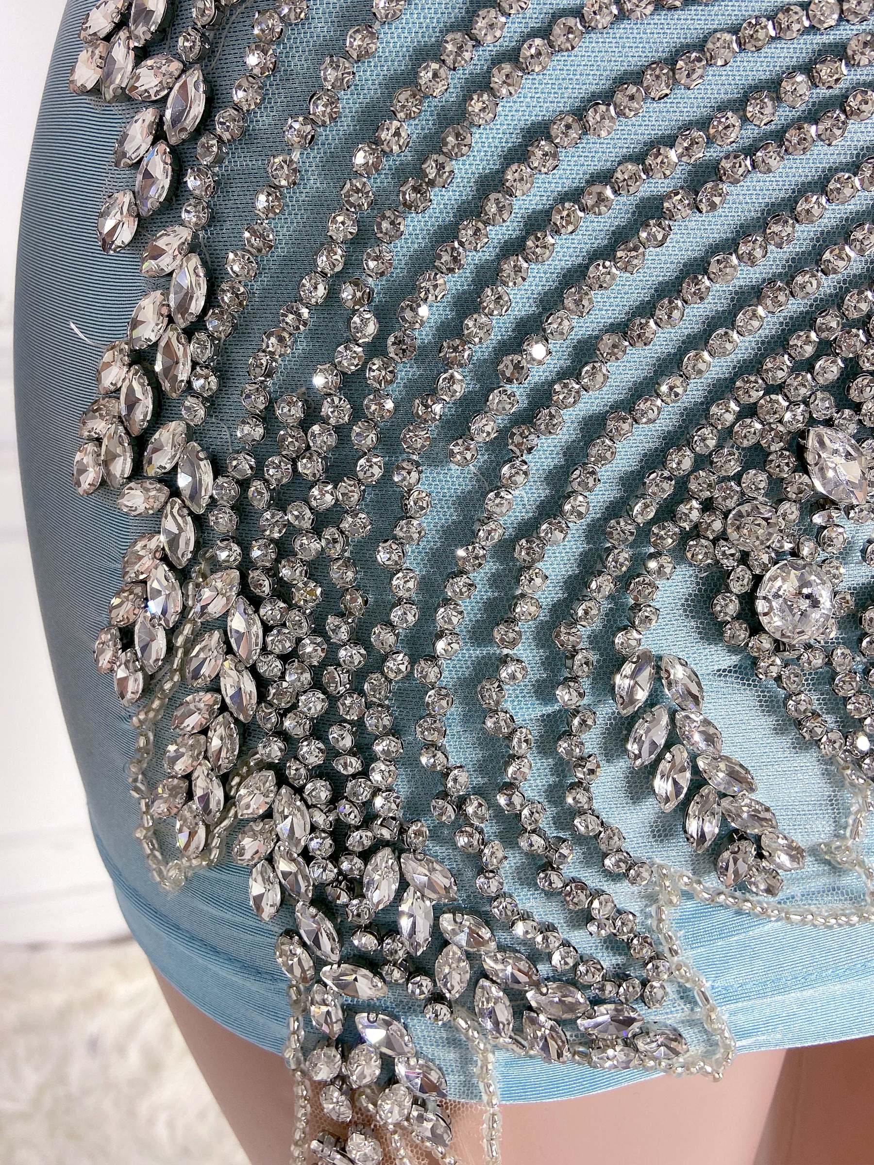 Silver Multistone Dress