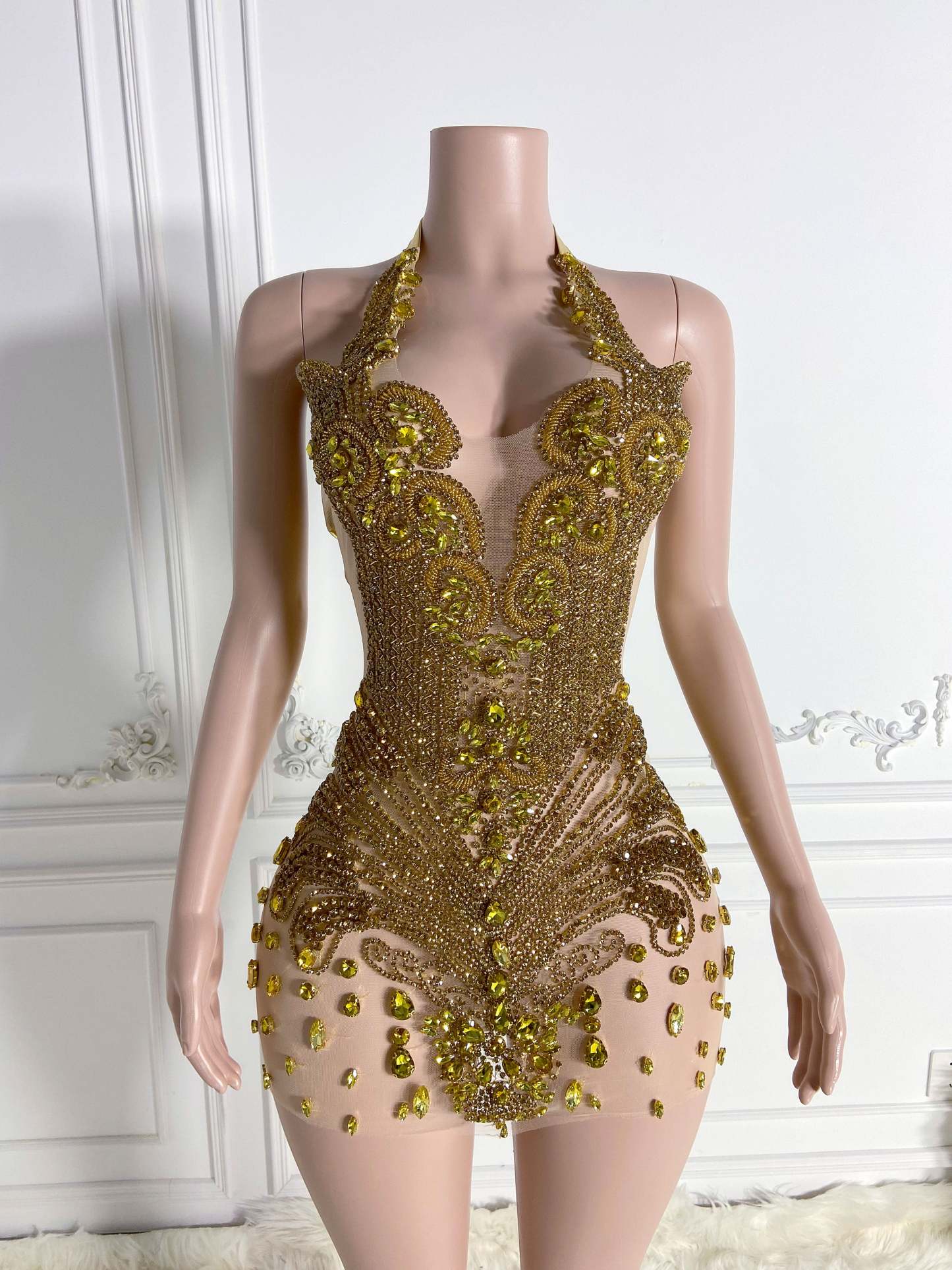 Golden Stone Magic Dress