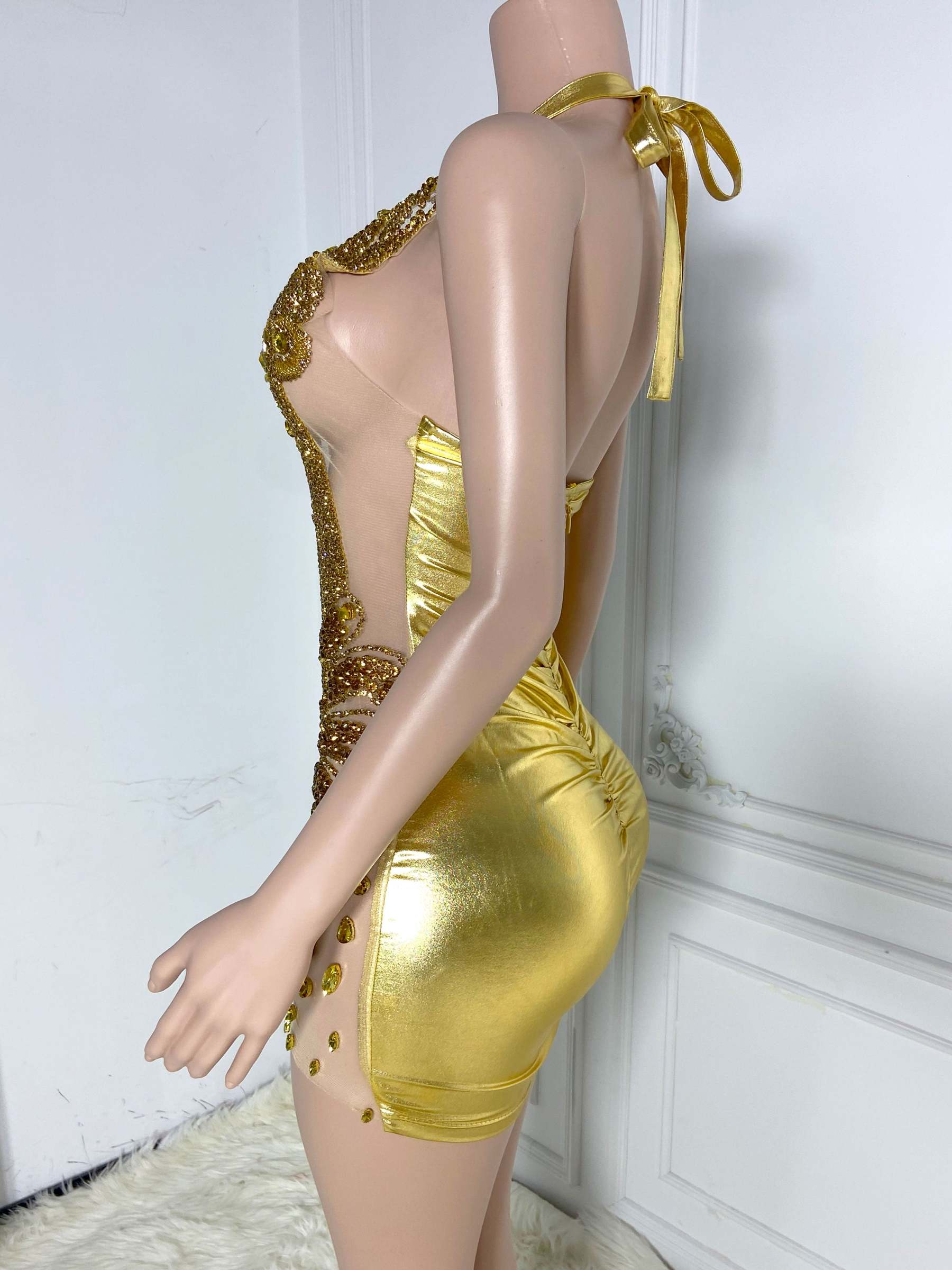 Golden Stone Magic Dress