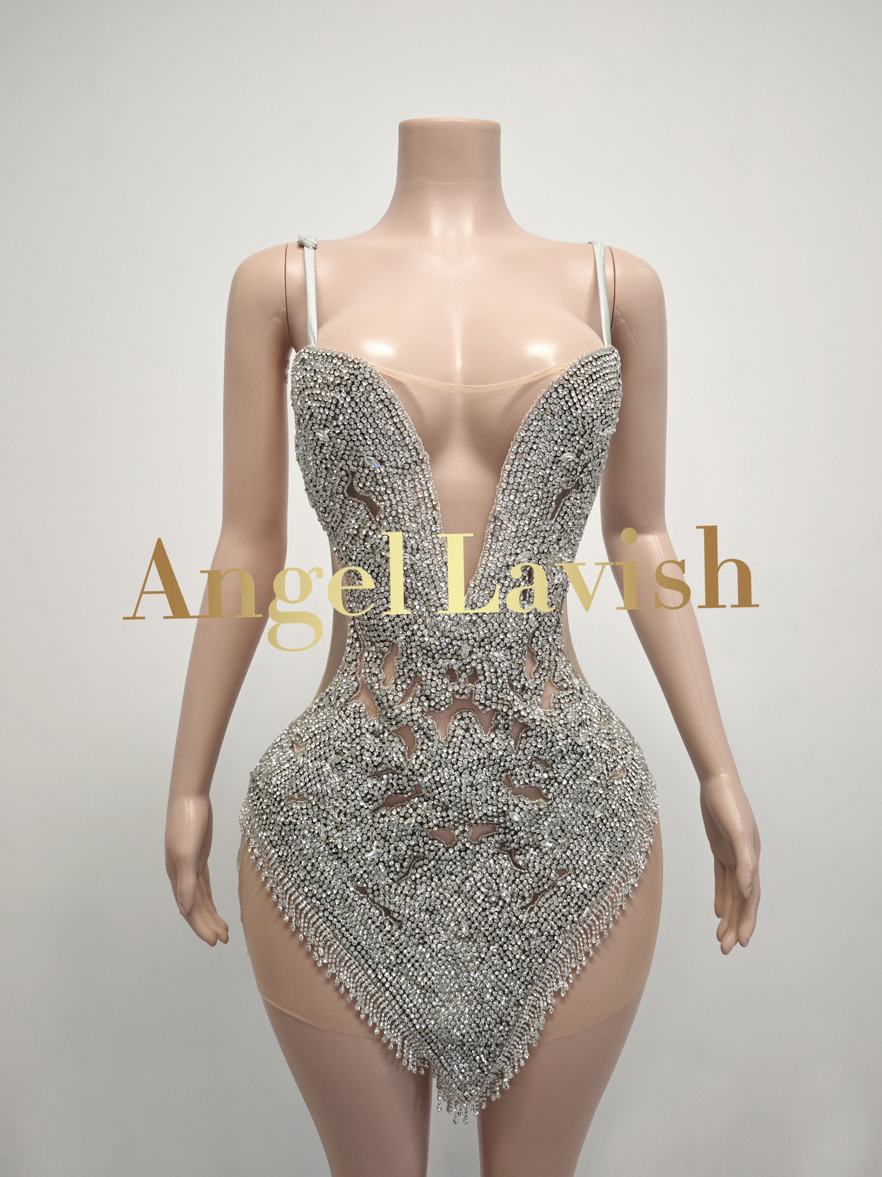 Silver Mini Dress TH23081403