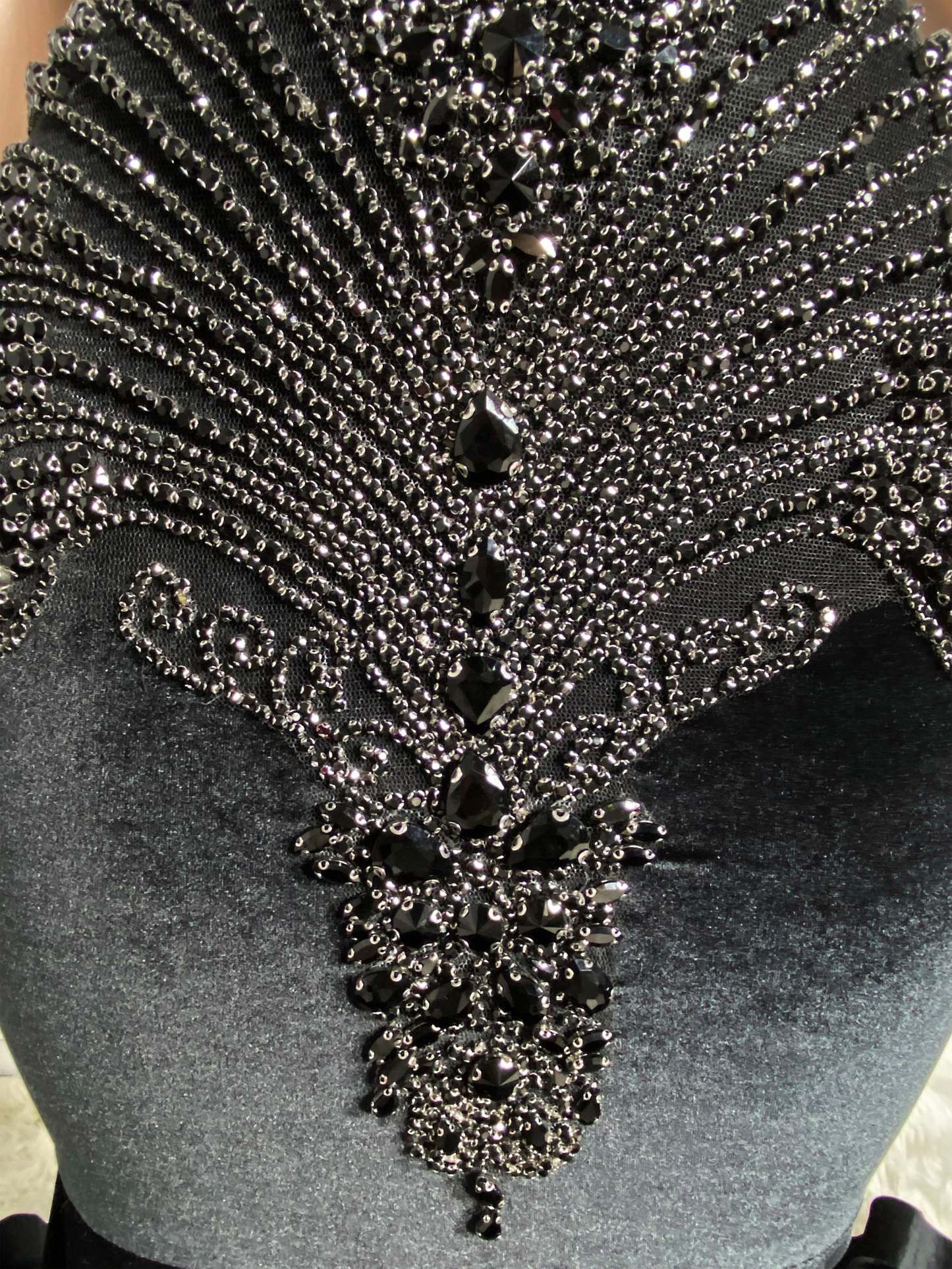 Velvet Elegance with Drill Chain