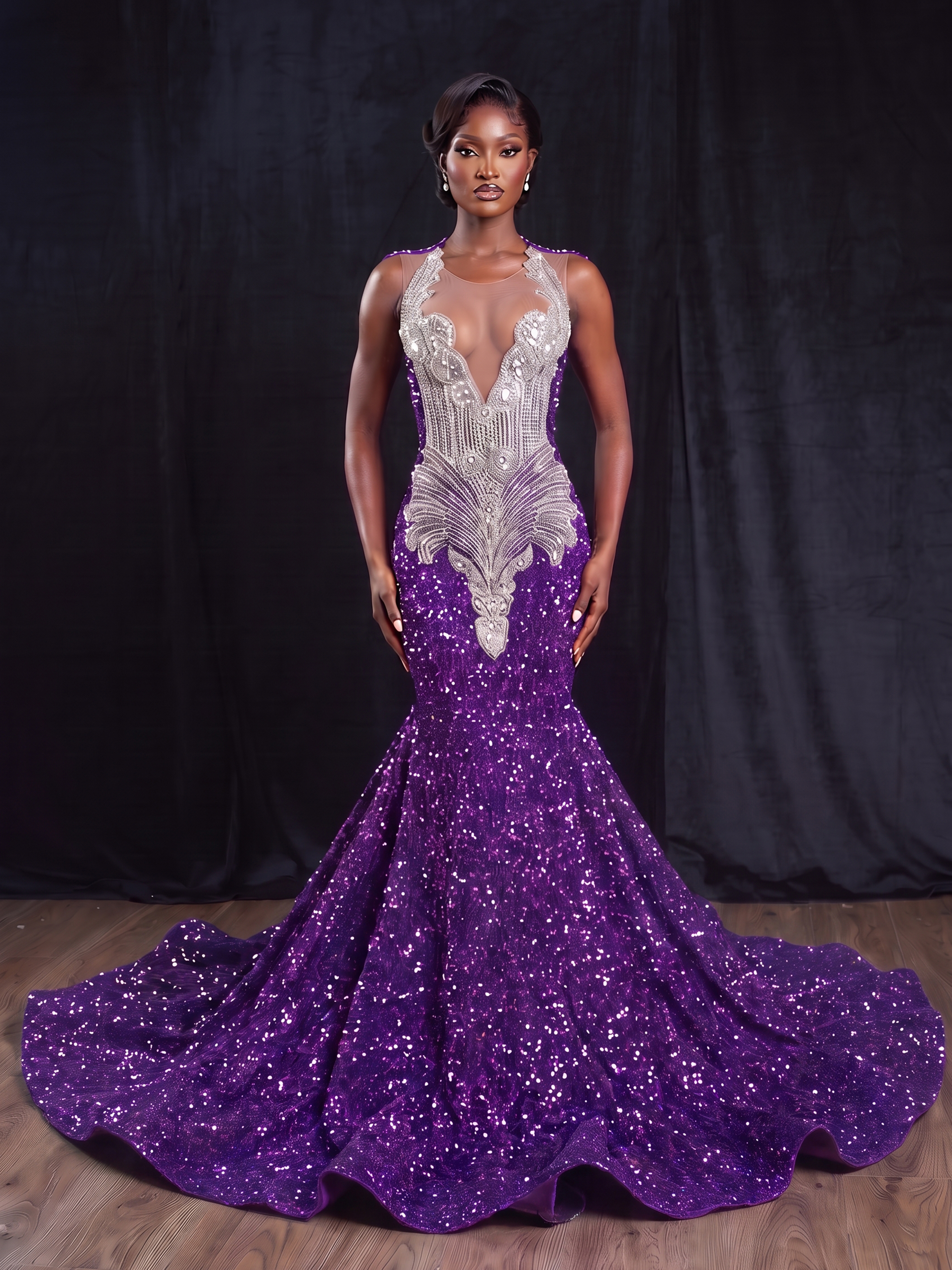 Purple Gowns TH24011508