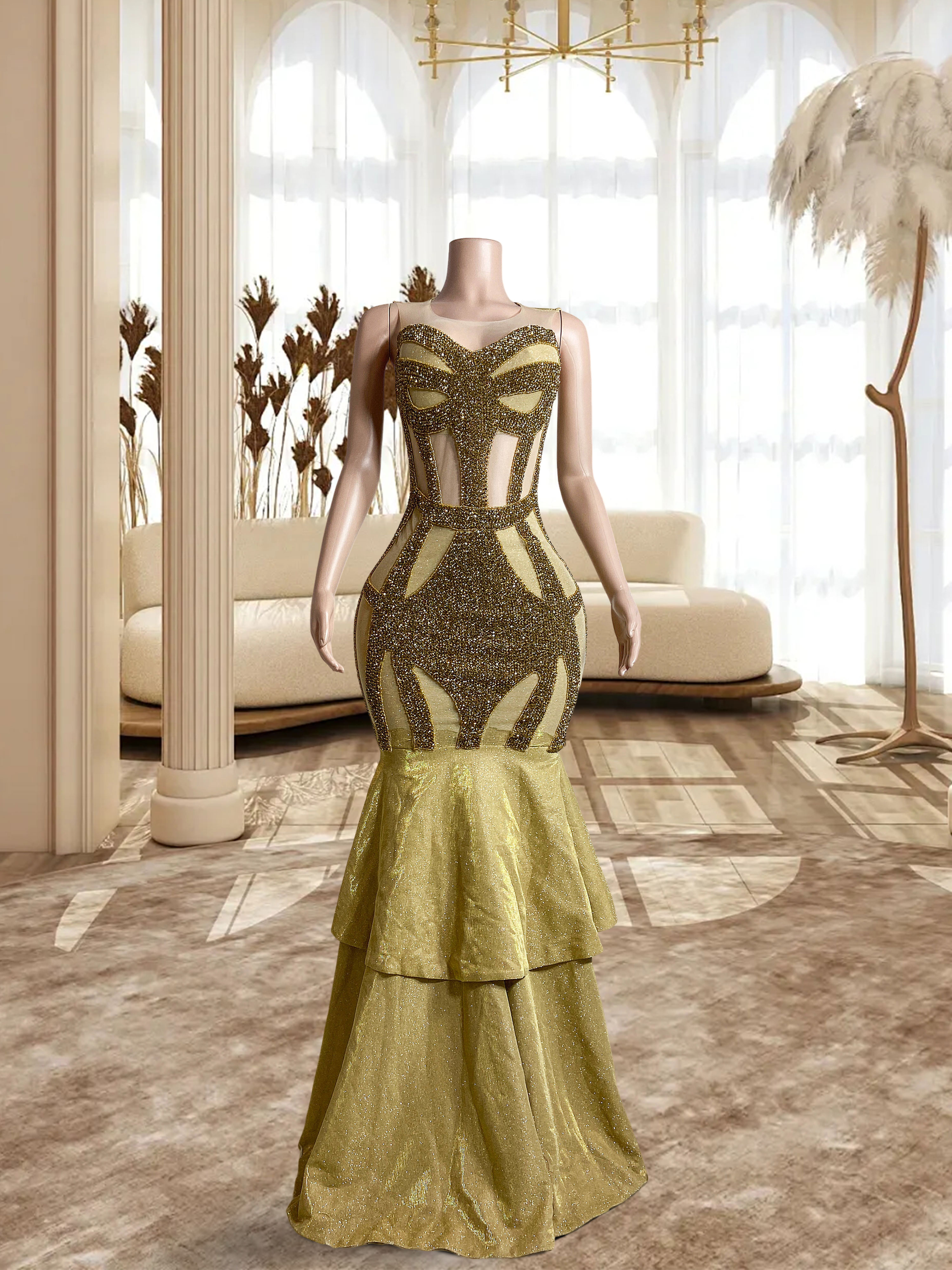 Light Nude Gowns TH24022704