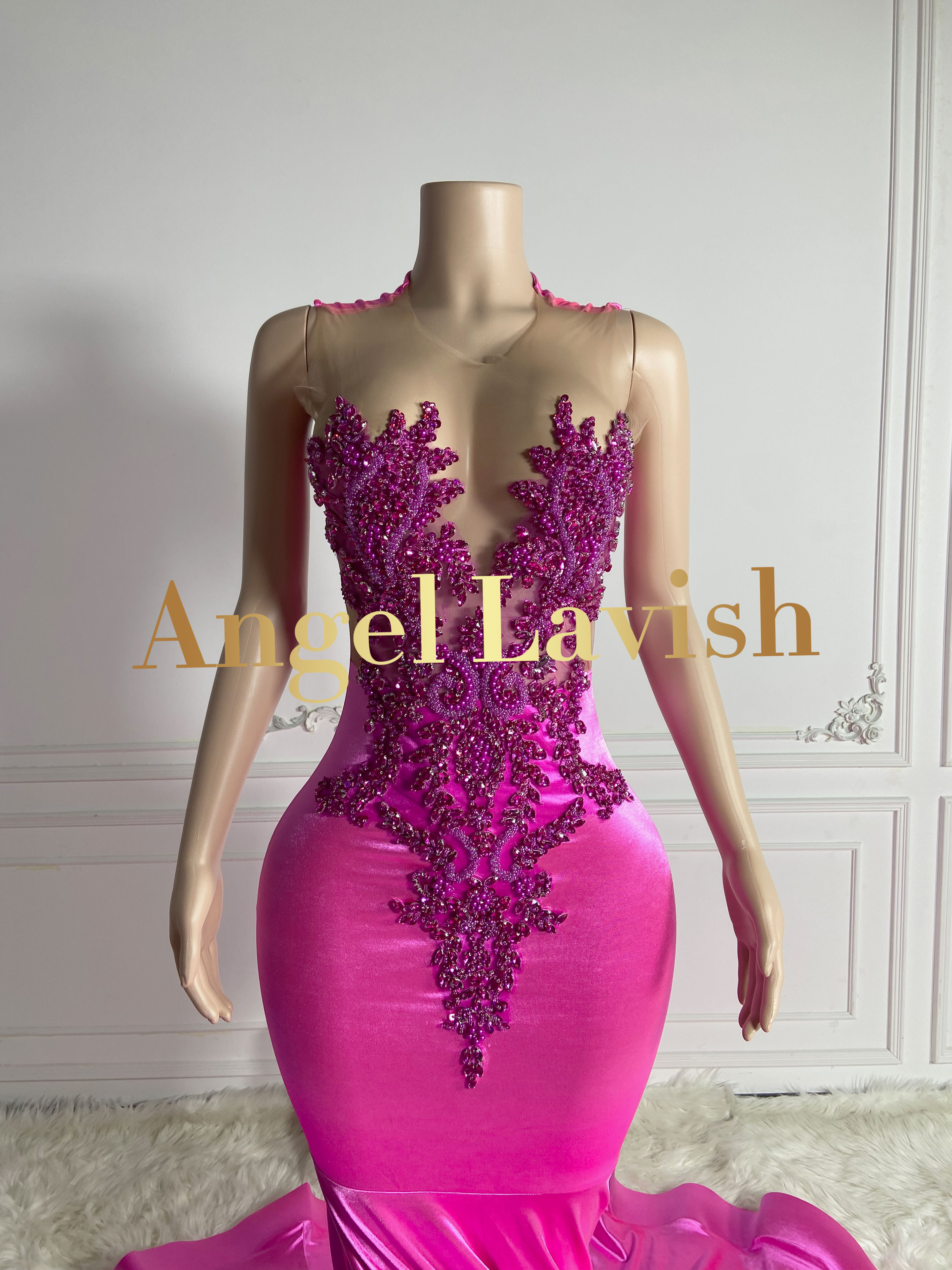Rose Red Gowns TH24040802