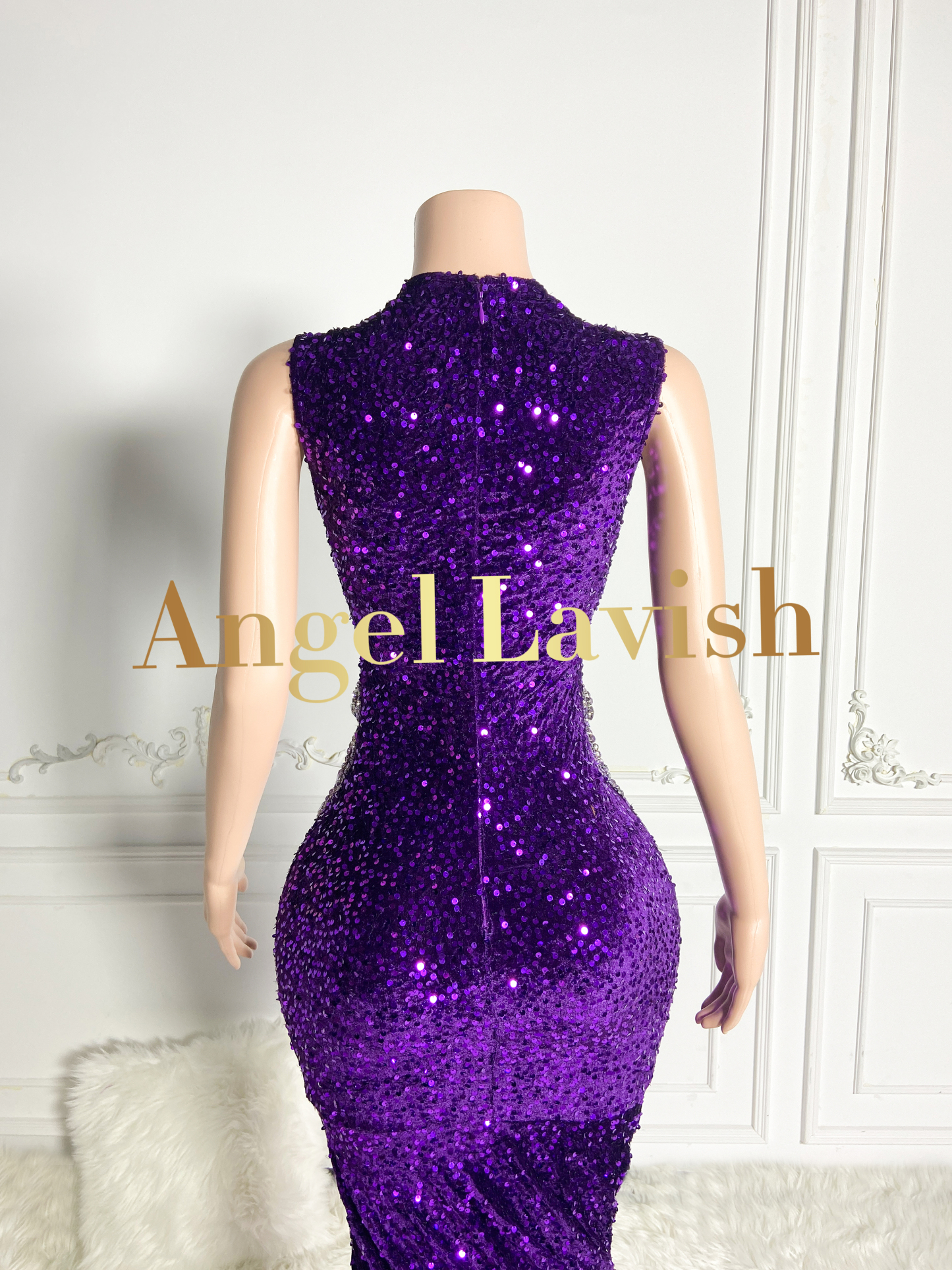 Dark Purple Gowns TH24041705