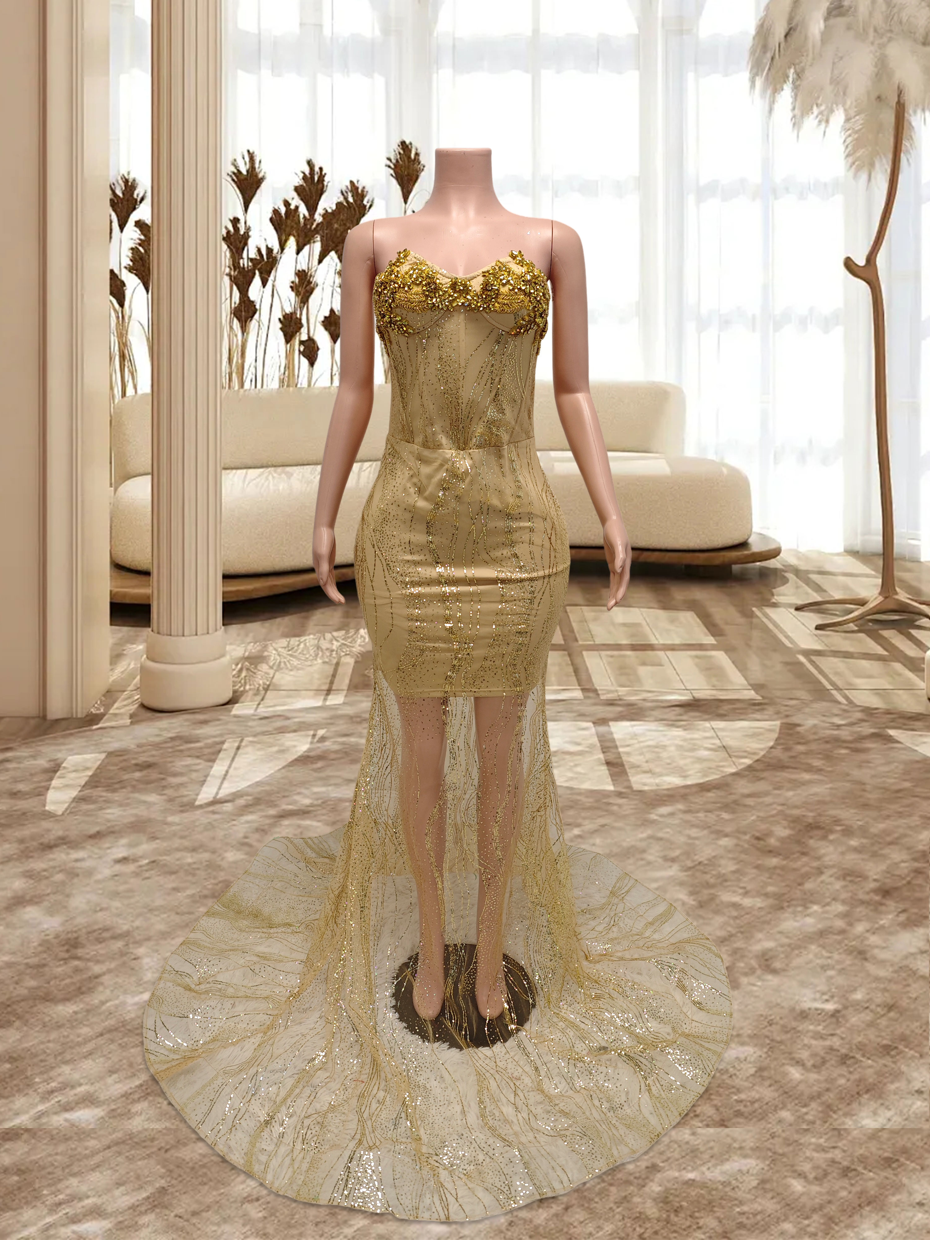 Gold Gowns TH240418121