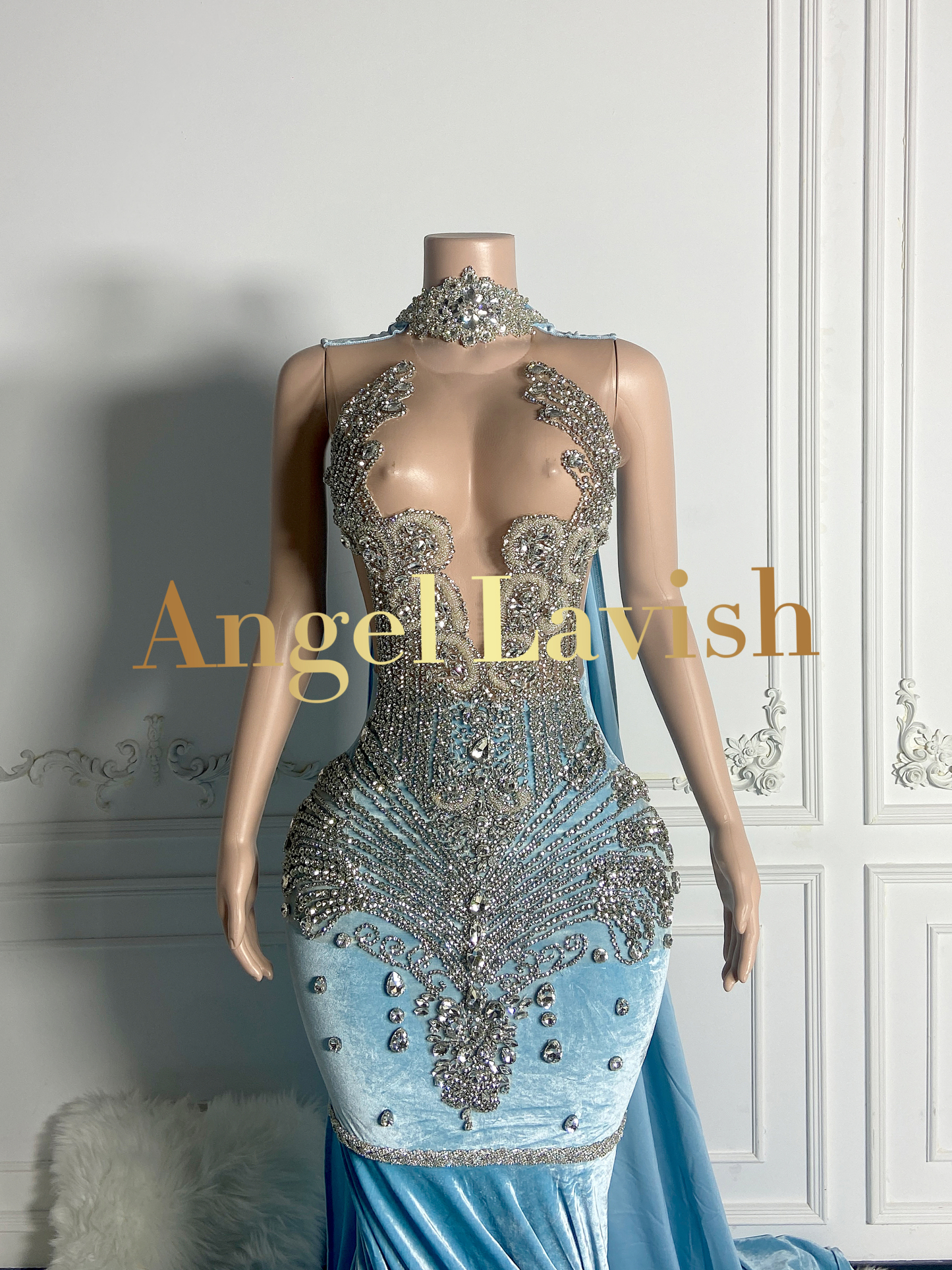 Sky Blue Gowns TH24050906
