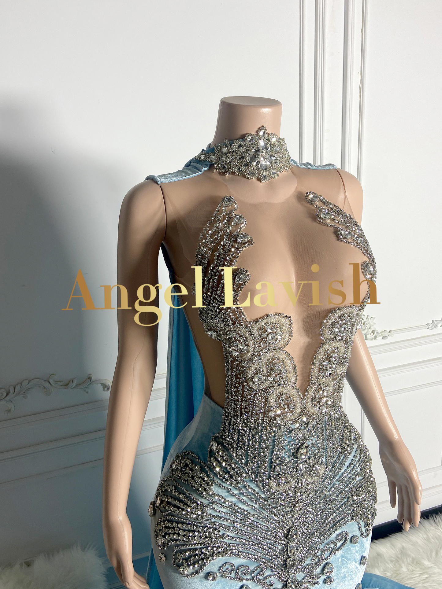 Sky Blue Gowns TH24050906
