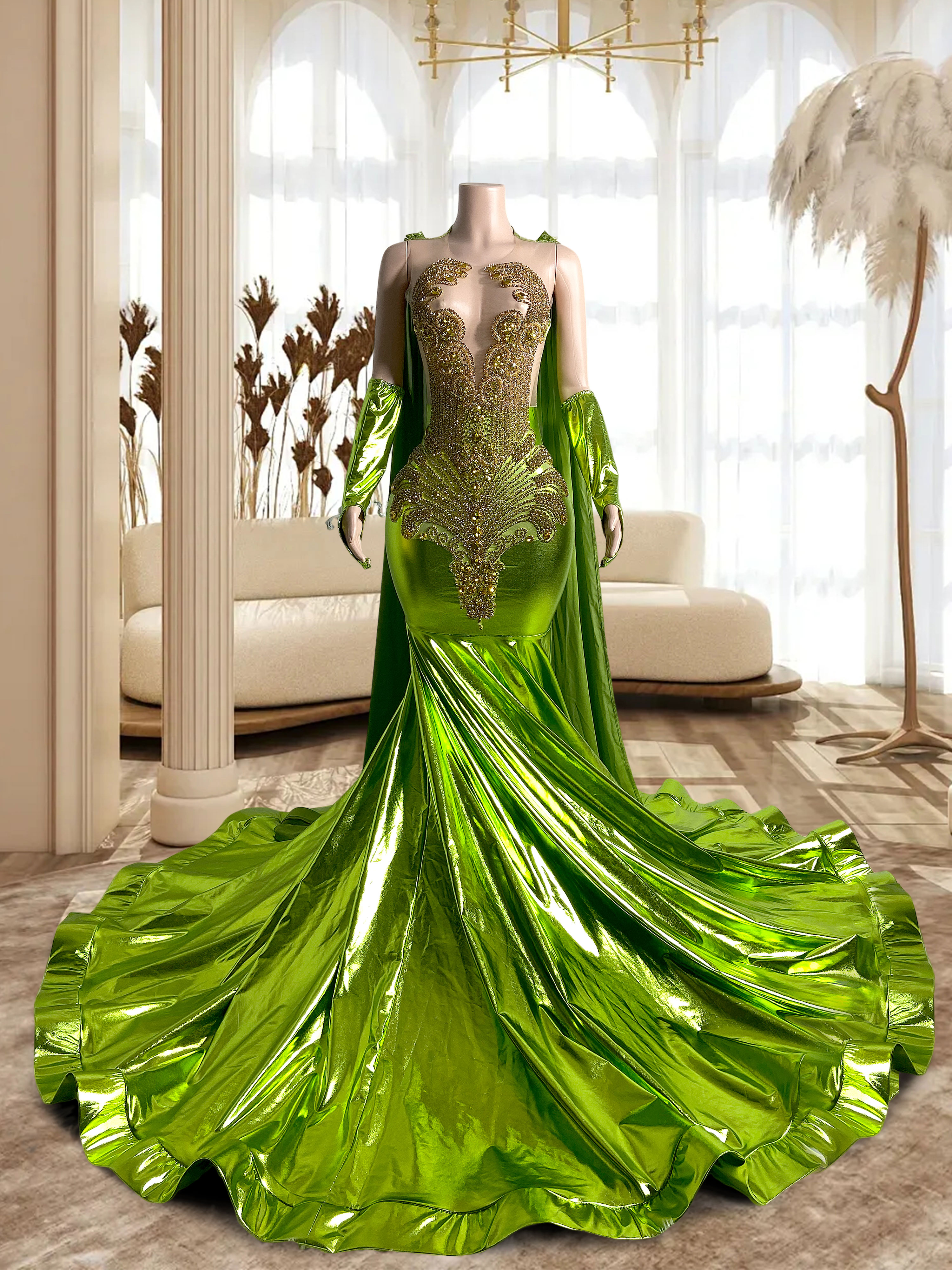 Prasinous Gowns TH24050911