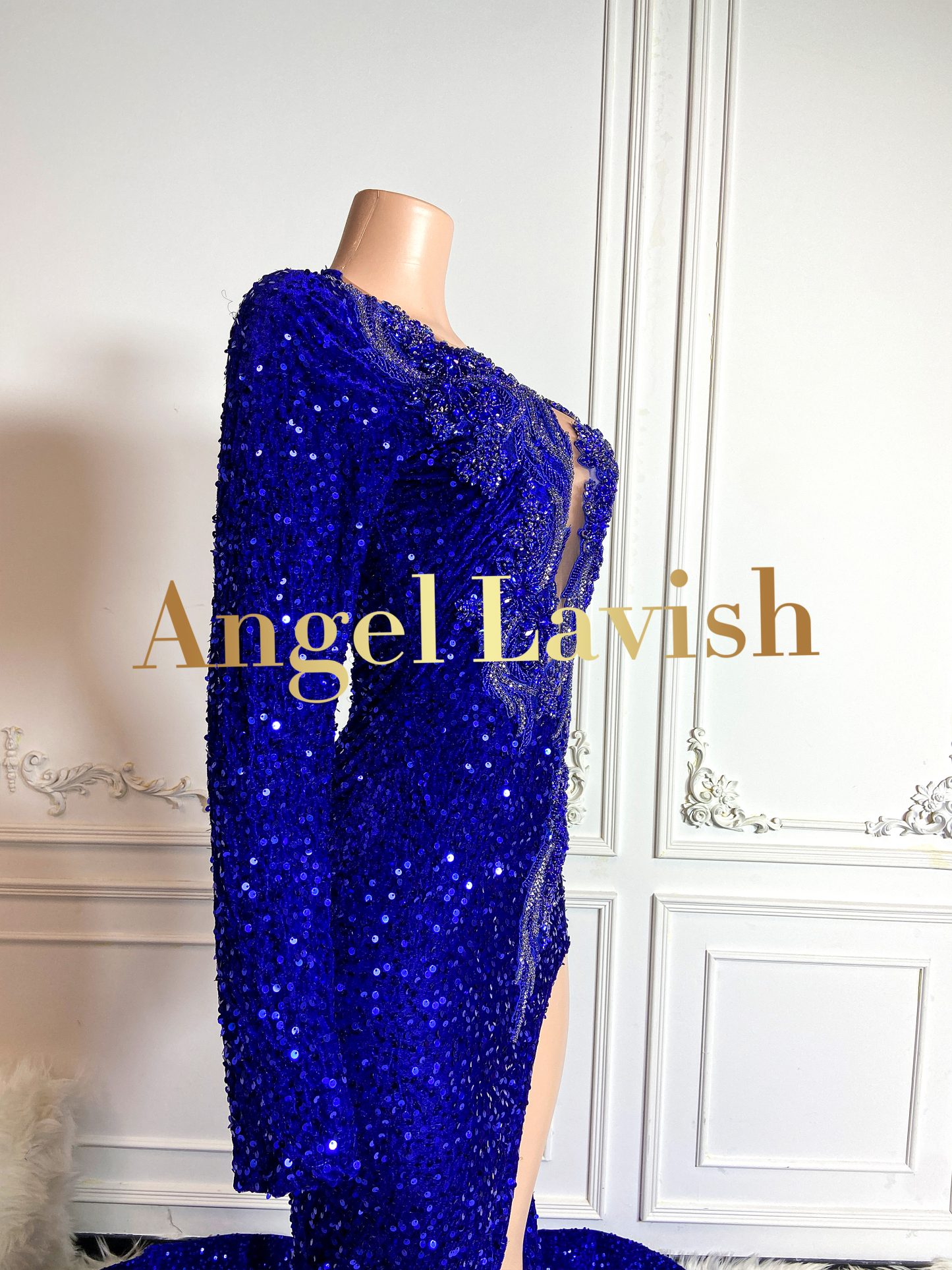 Royal Blue Gowns TH24060307