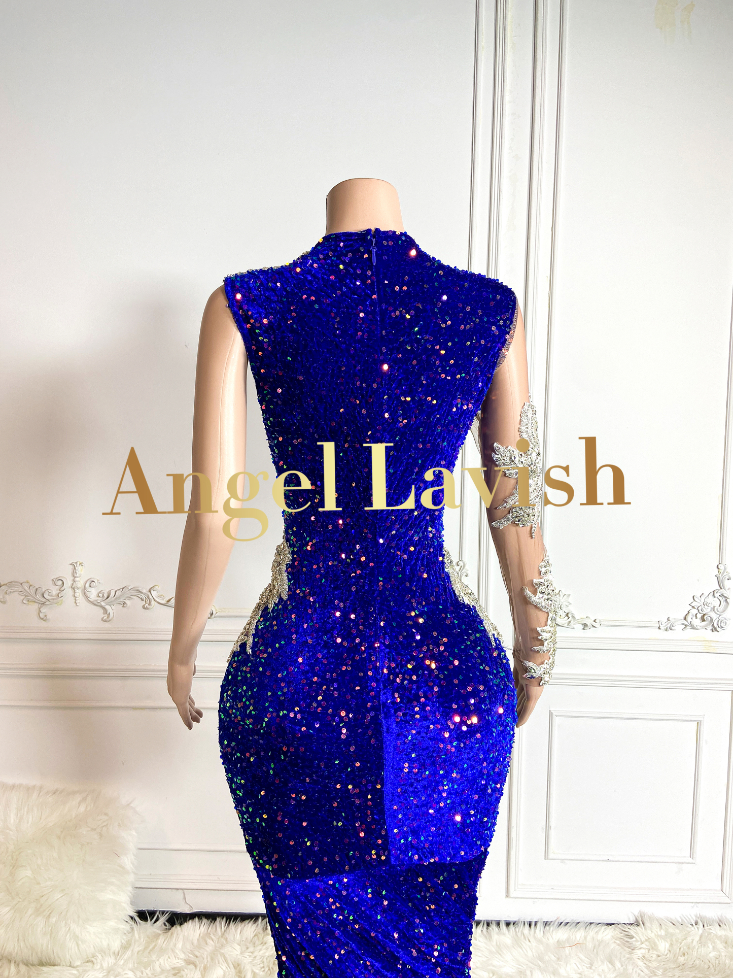 Royal Blue Gowns TH24060406