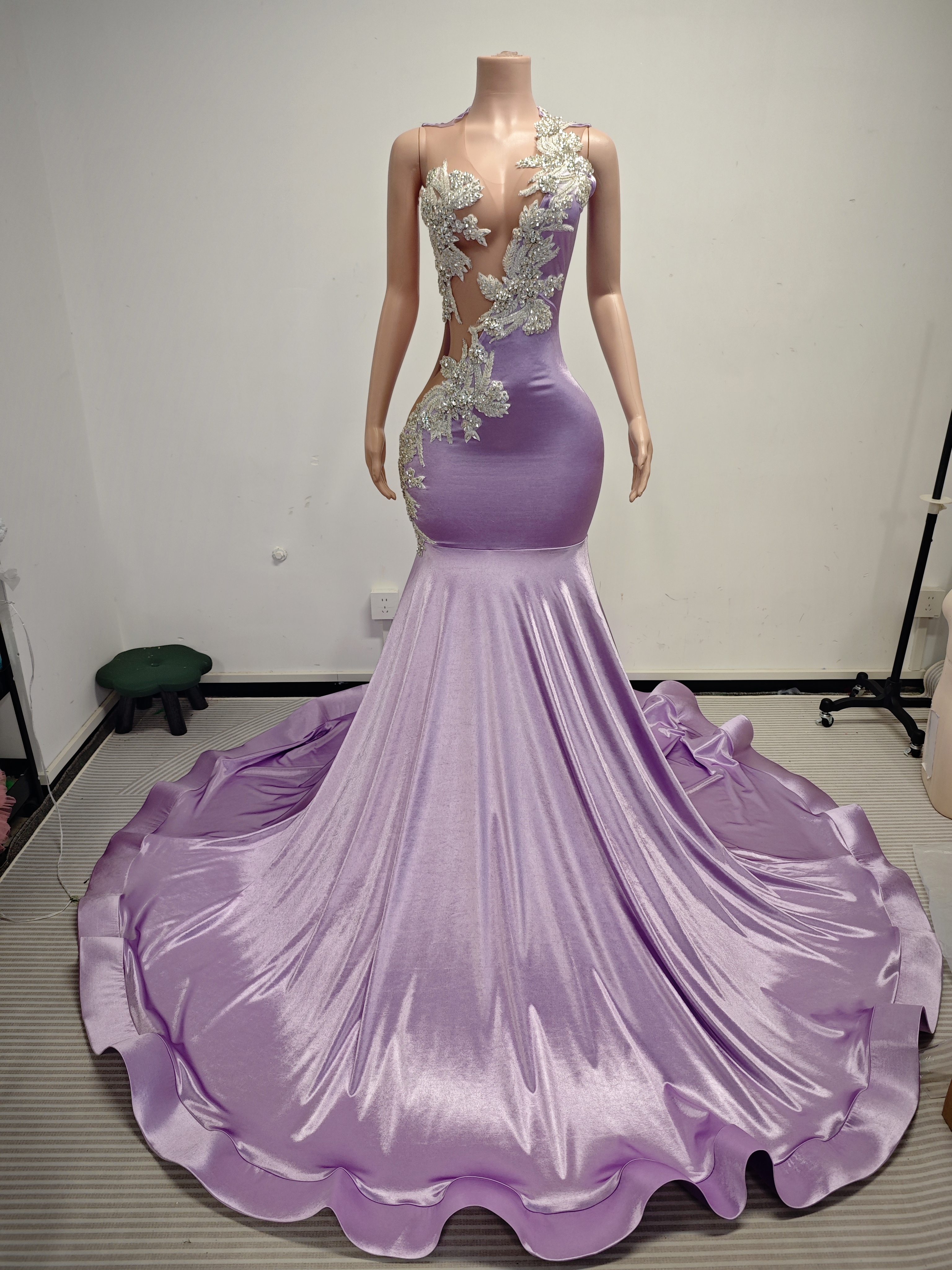 Purple Satin Grace Wonder 