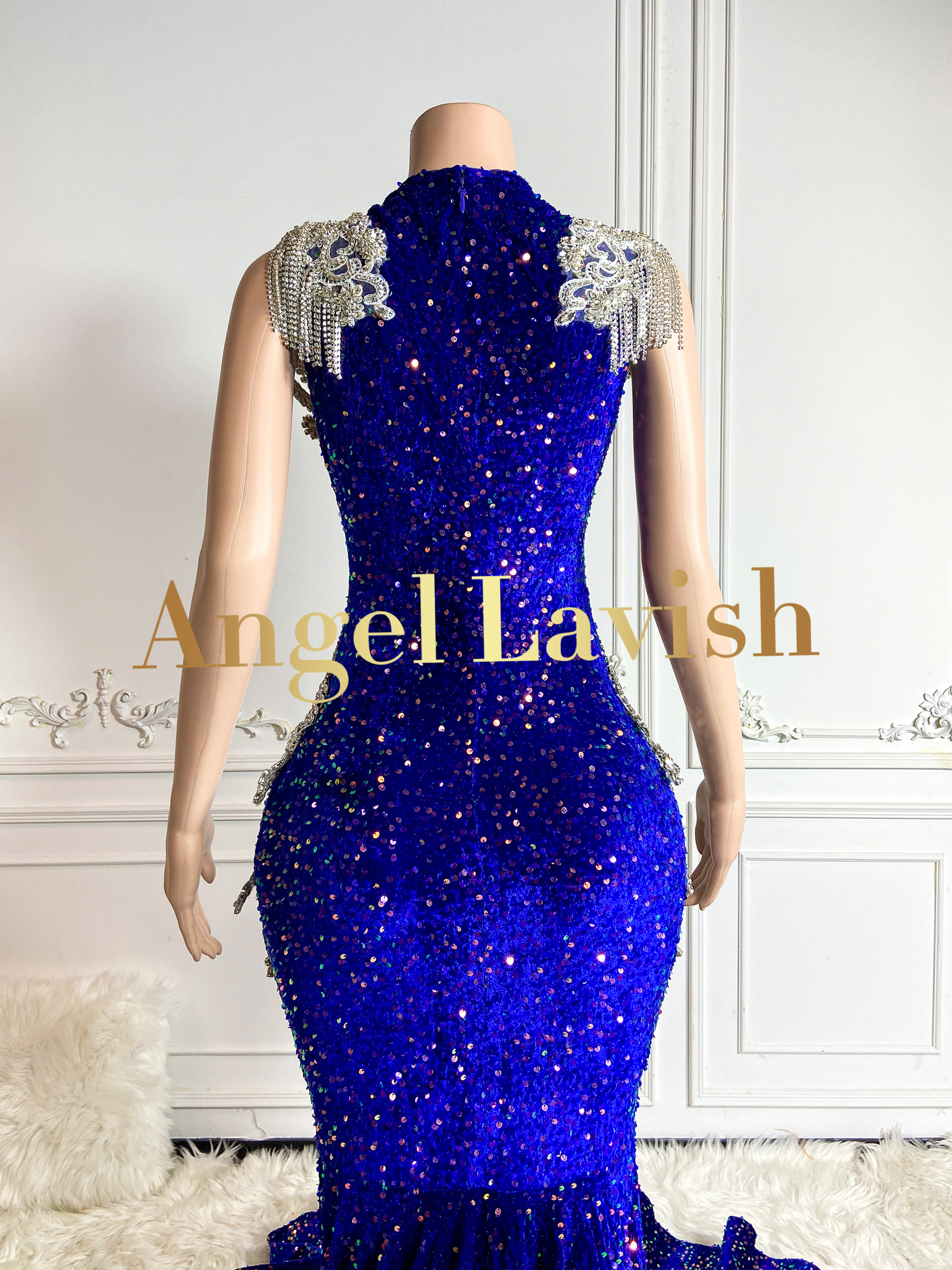 Royal Blue Gowns TH24060409