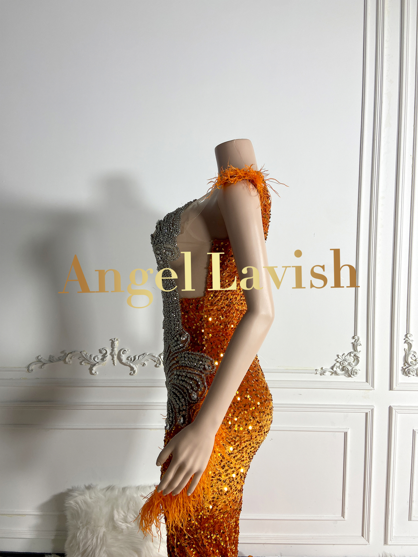 Orange Gowns TH24060507