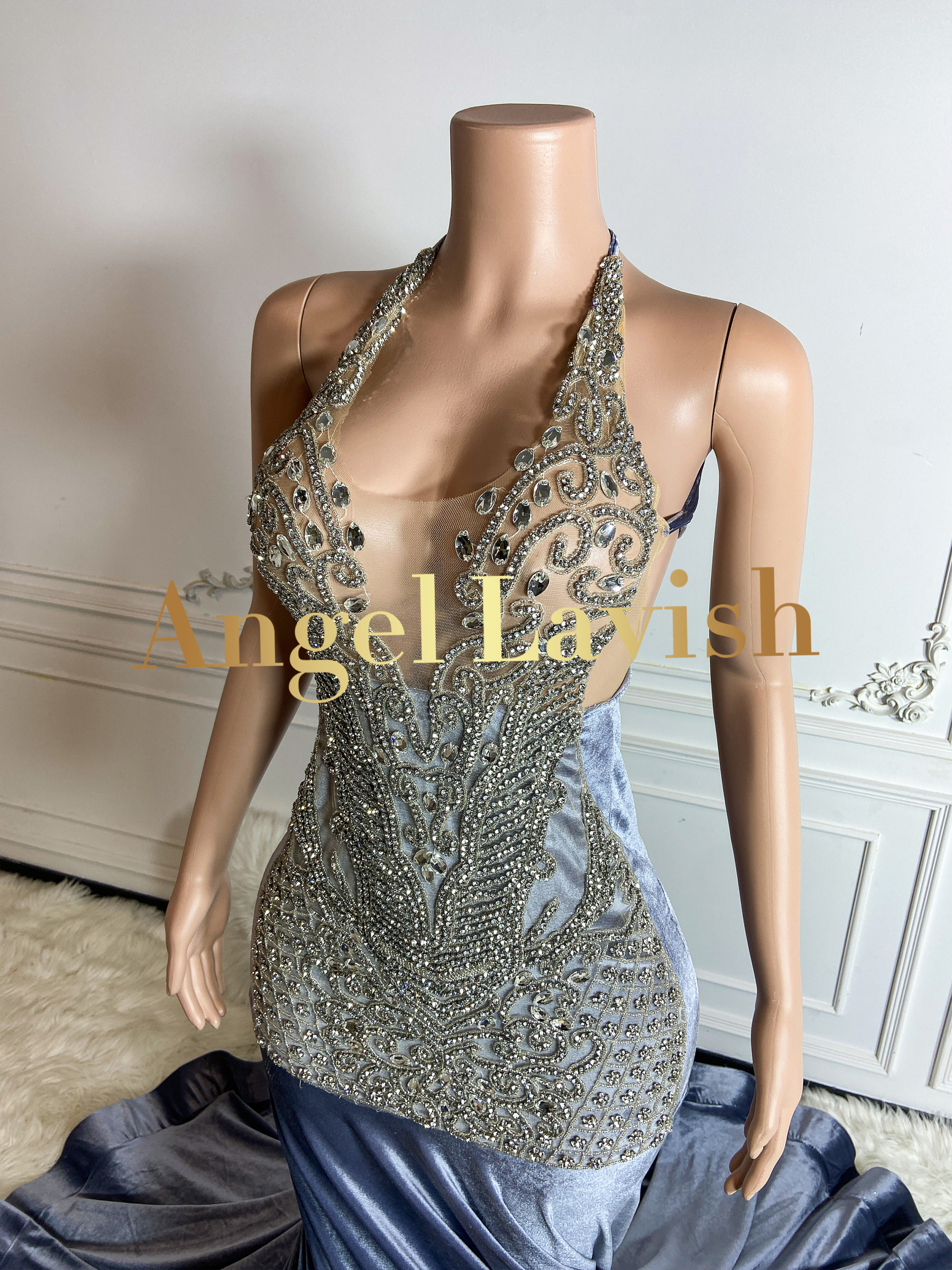 Dark Grey Gowns TH24060604