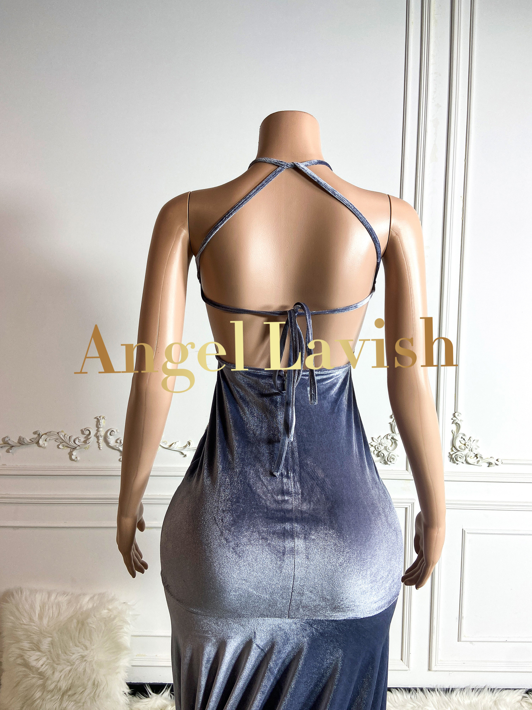 Dark Grey Gowns TH24060604