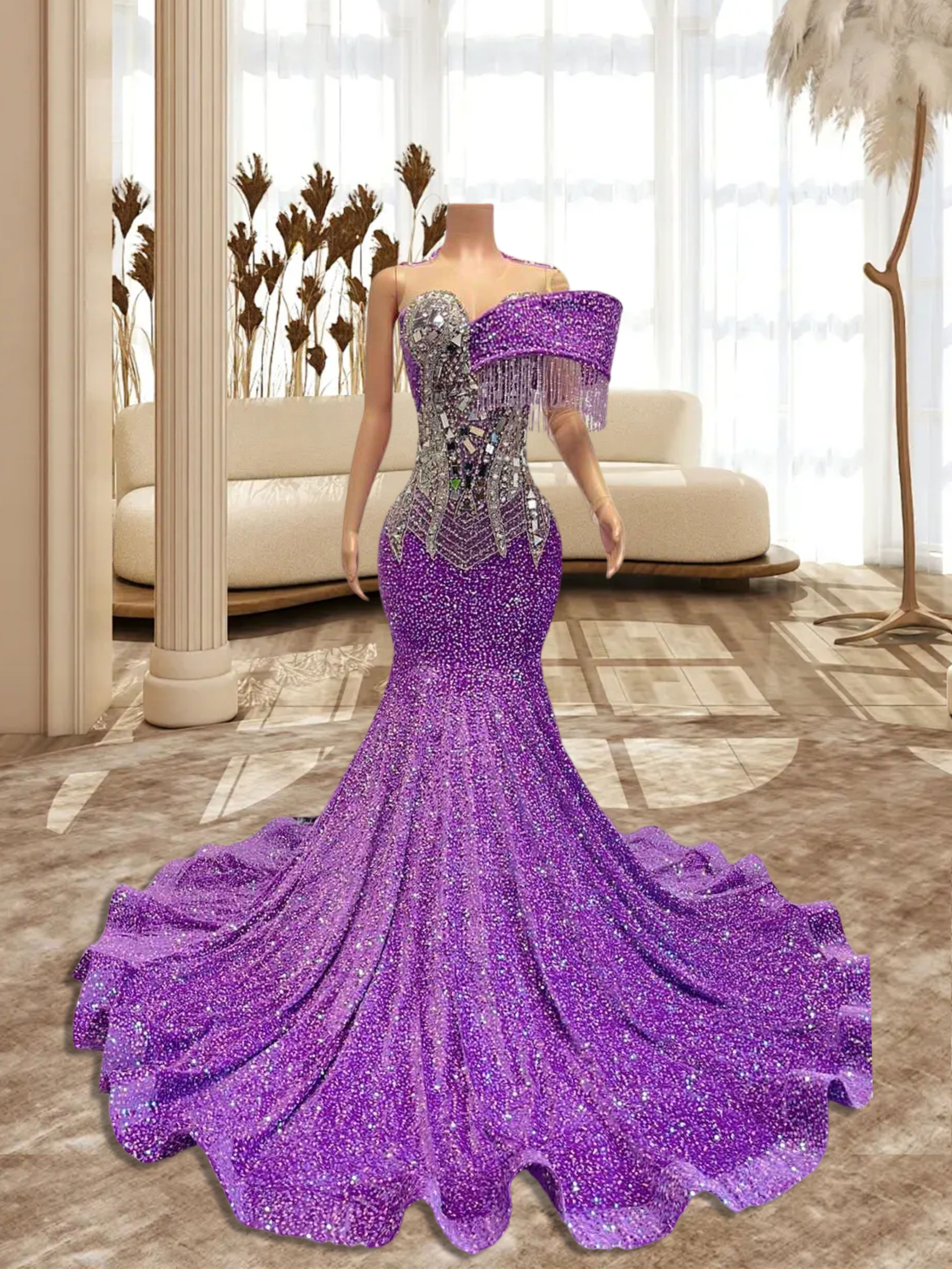 Purple Gowns TH240606091