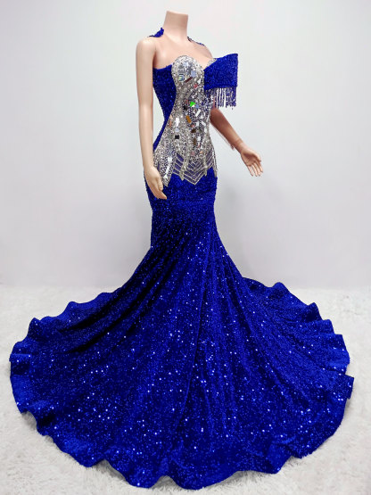 Royal Blue Gowns TH240606091