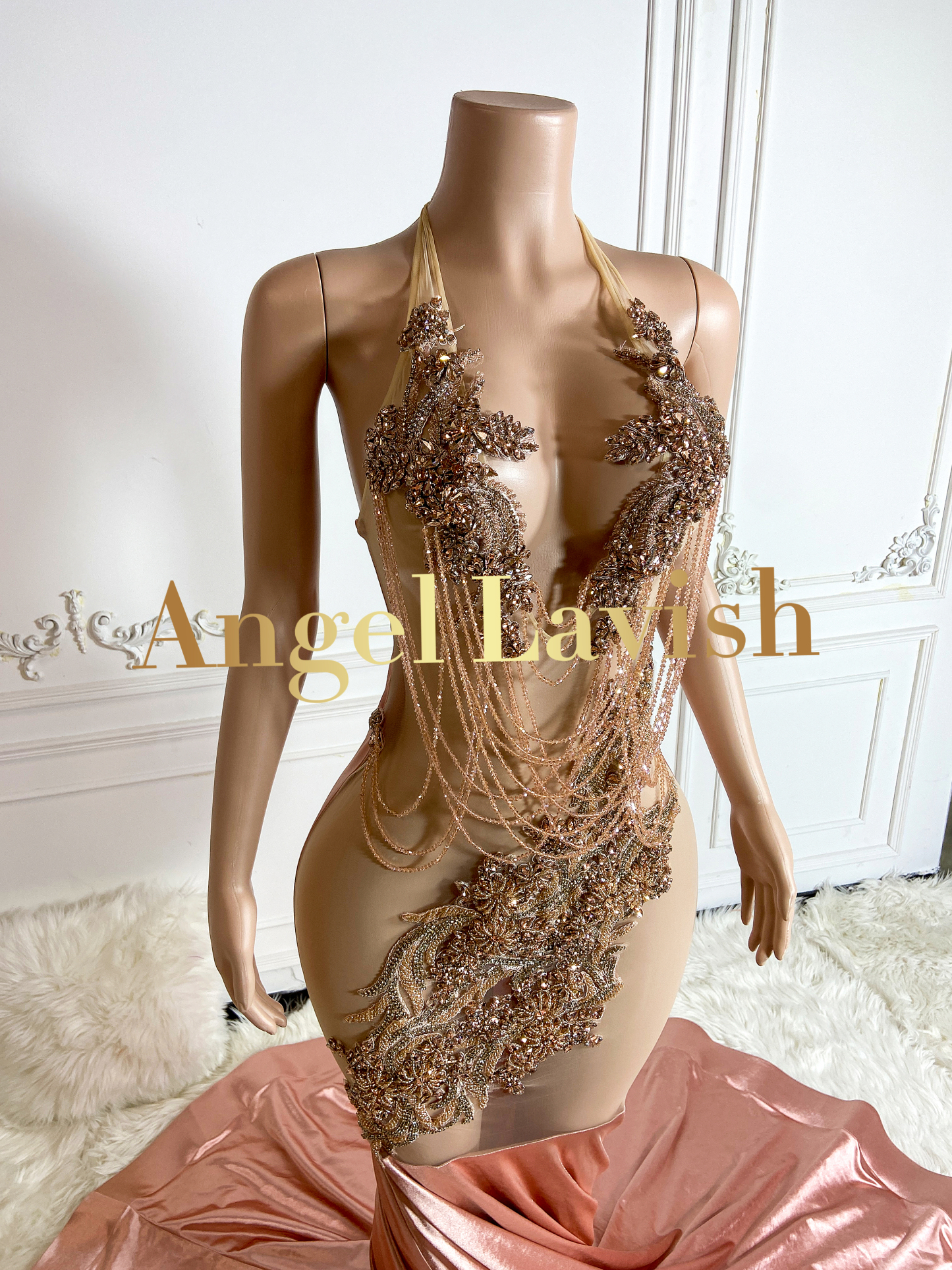 Light Beige Gowns TH24071703