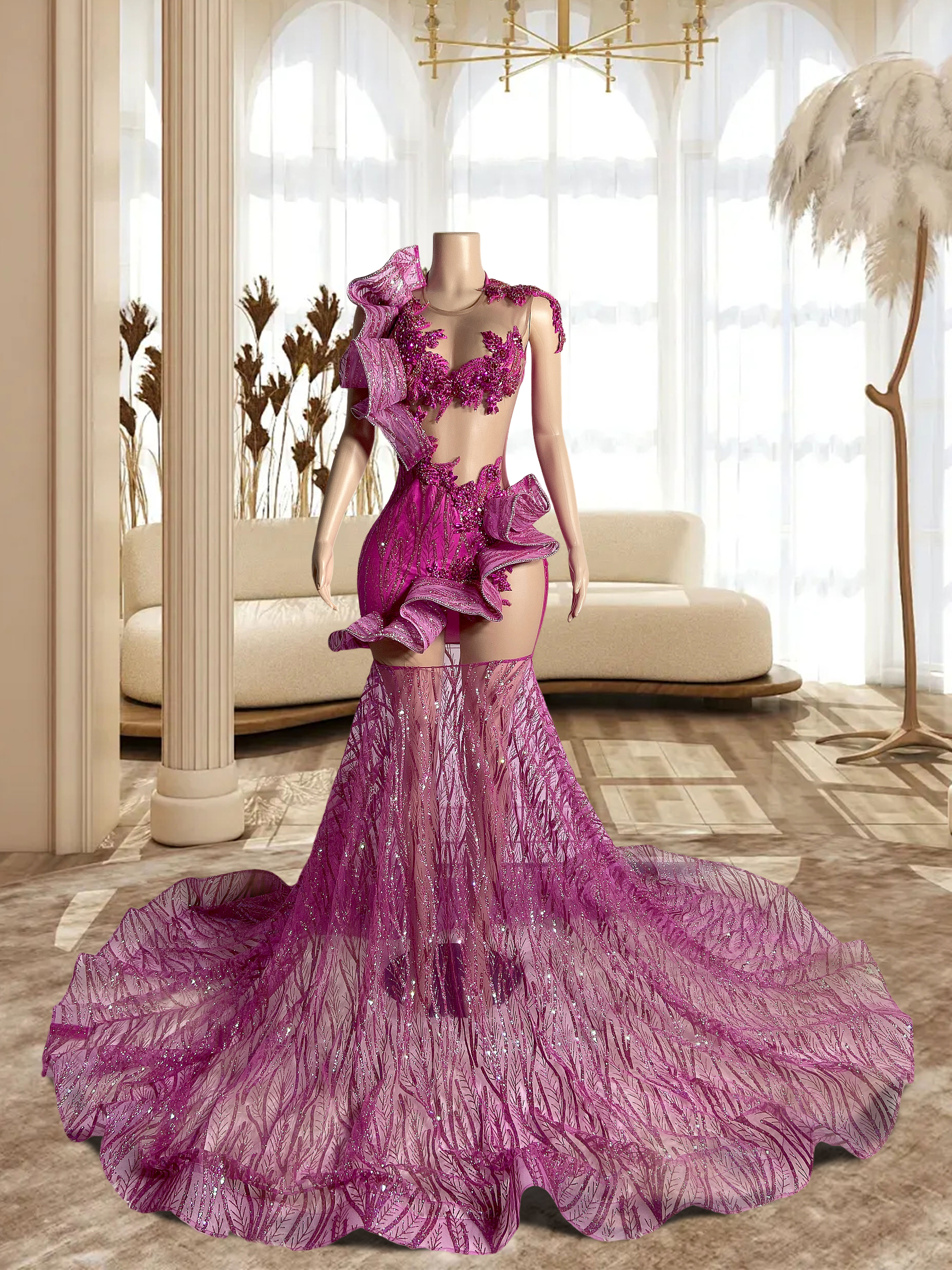 Rose Red Gowns TH24071704
