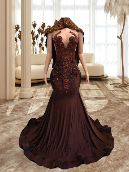 Brown Gowns TH24081514
