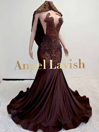 Brown Gowns TH24081514