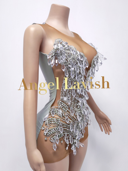 Silver Mini Dress TH24103101