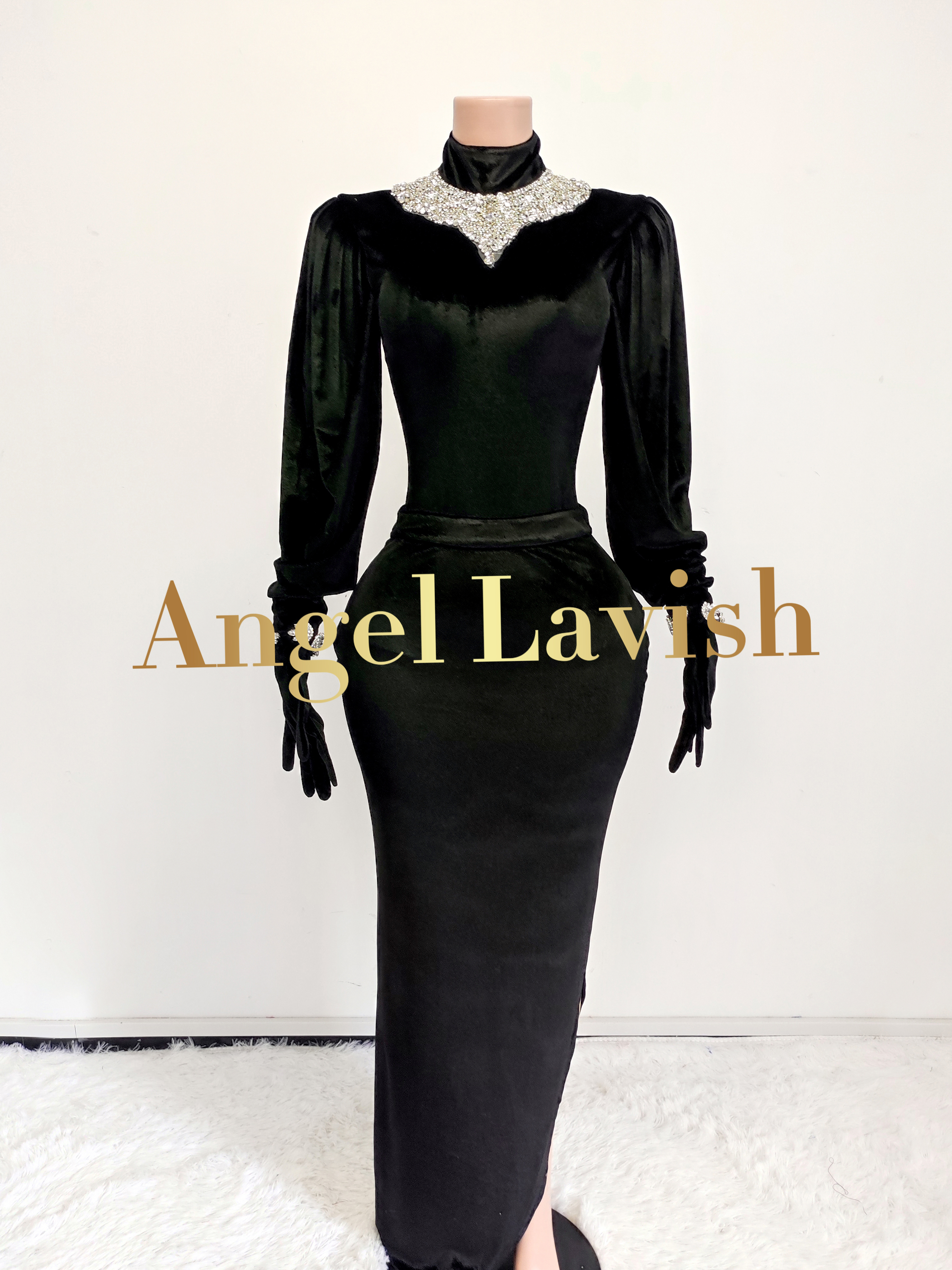 Black Long Dress TH24110401