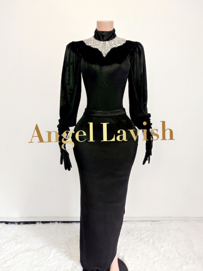 Black Long Dress TH24110401