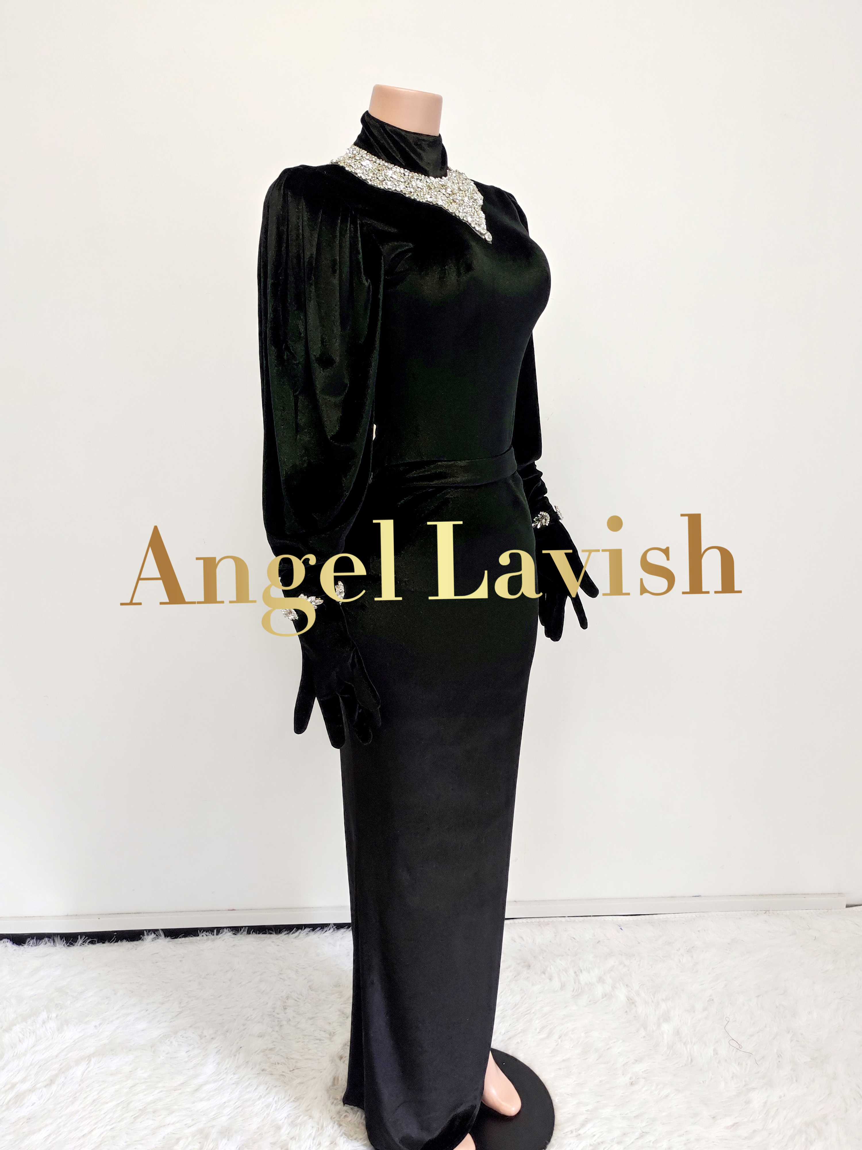 Black Long Dress TH24110401