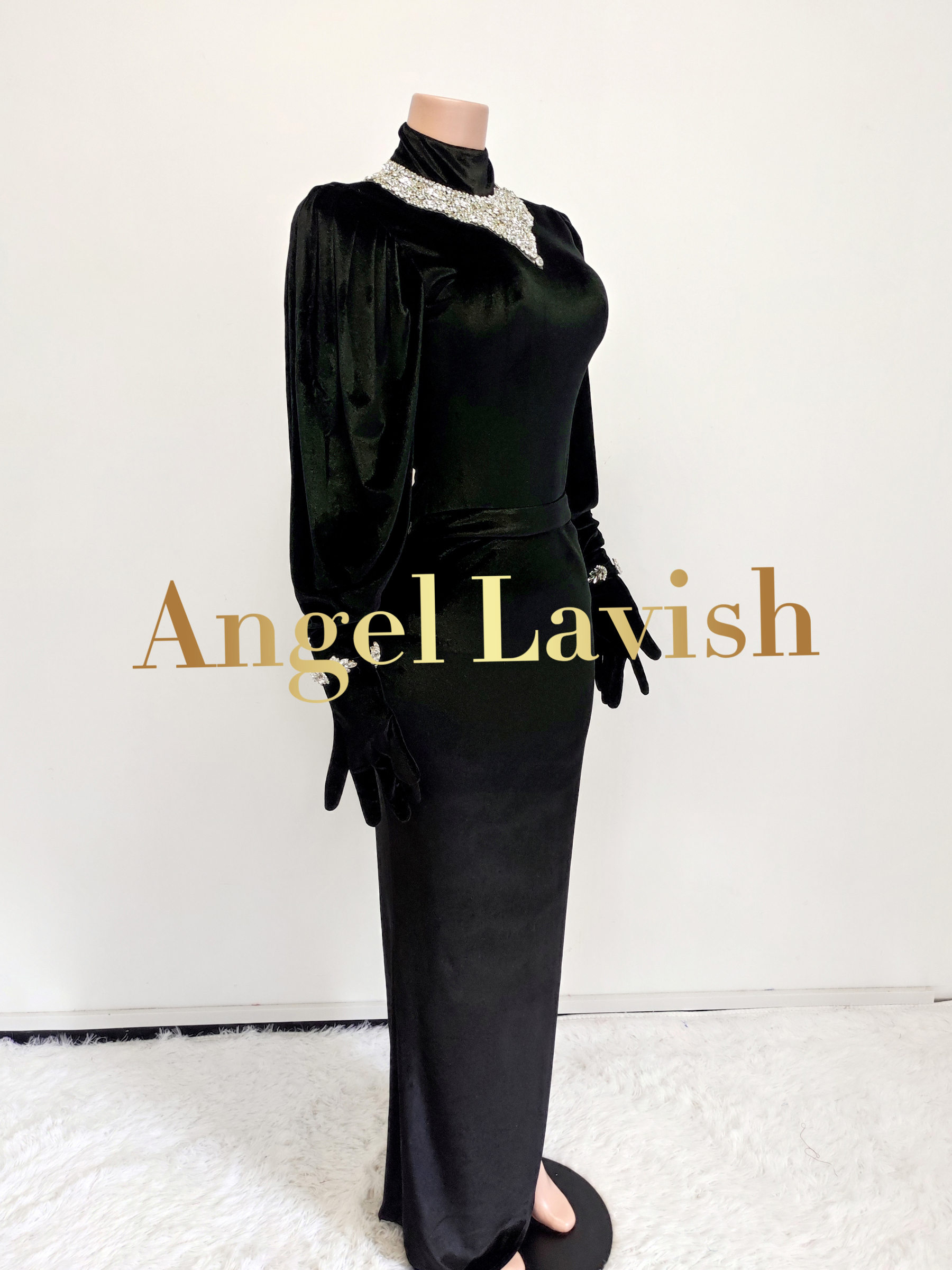 Black Long Dress TH24110401