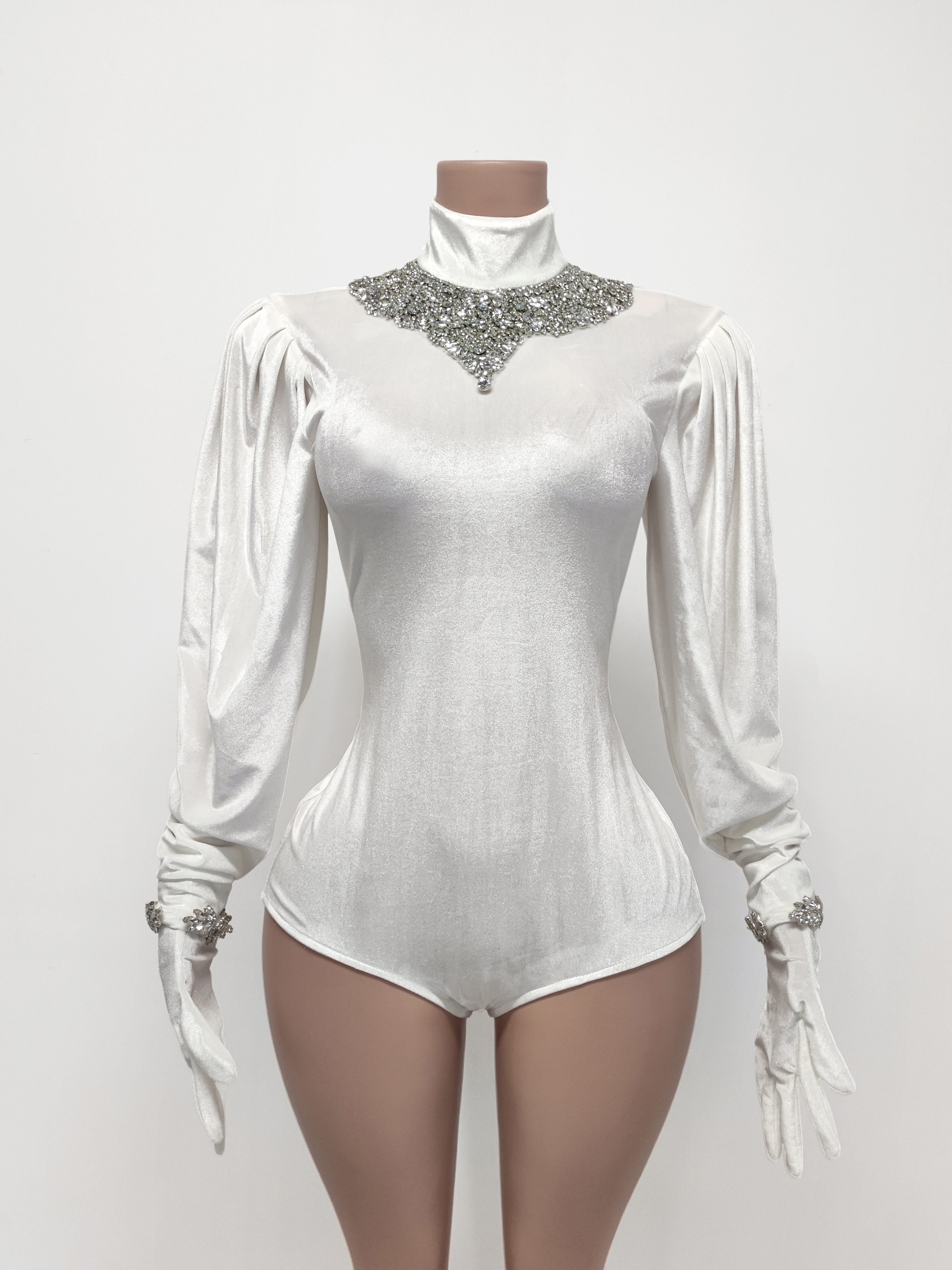 White Jumpsuit TH241104018