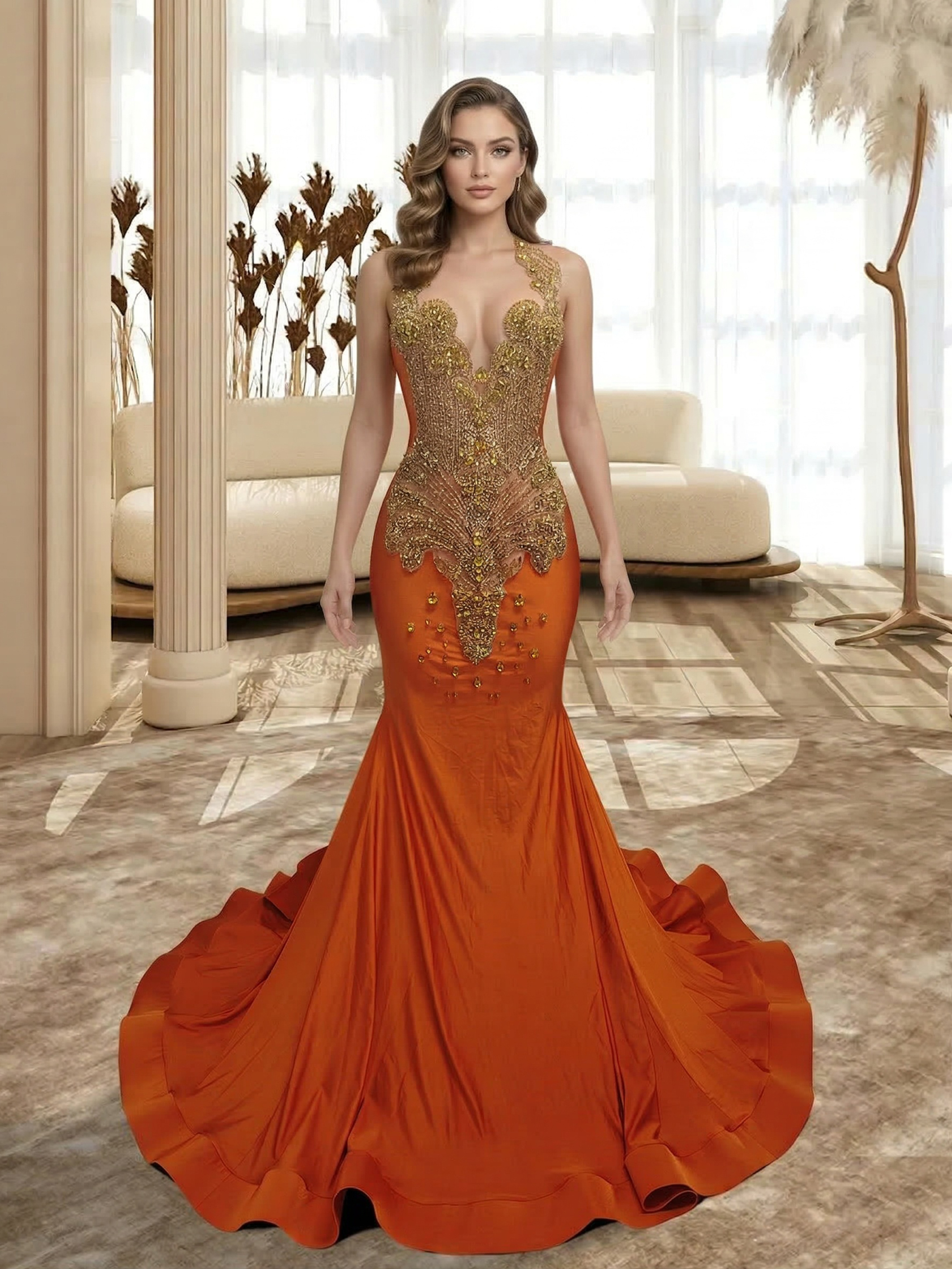 TH26012068 Orange Gold