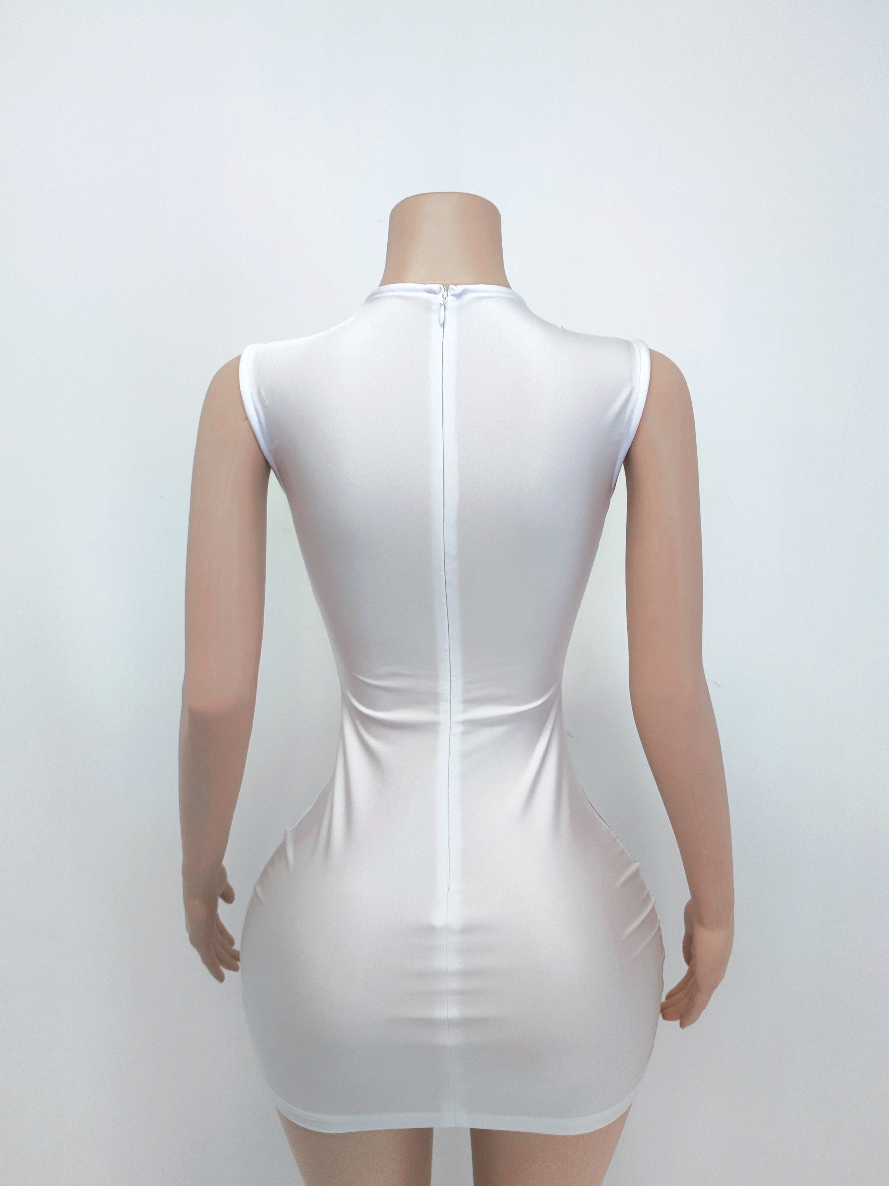 White Mini Dress THG2407086