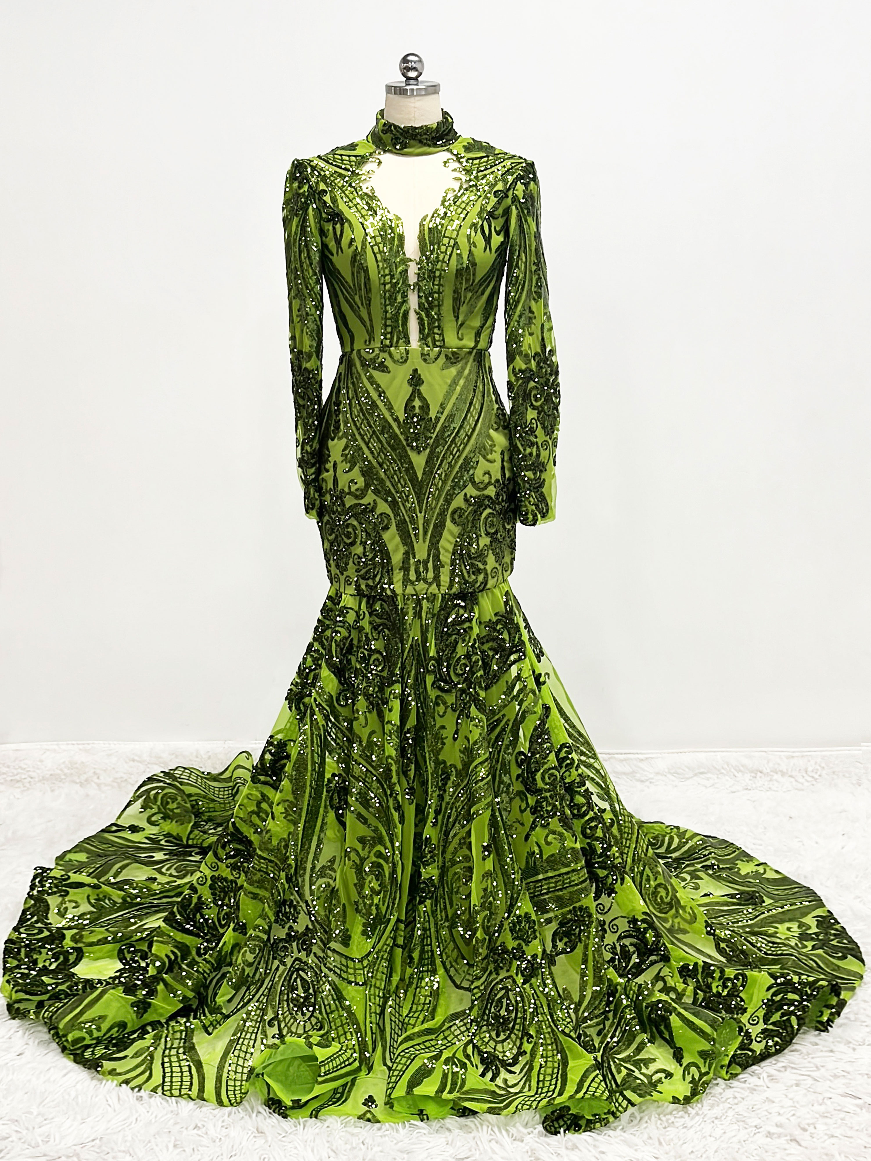 Green Gowns YW0073
