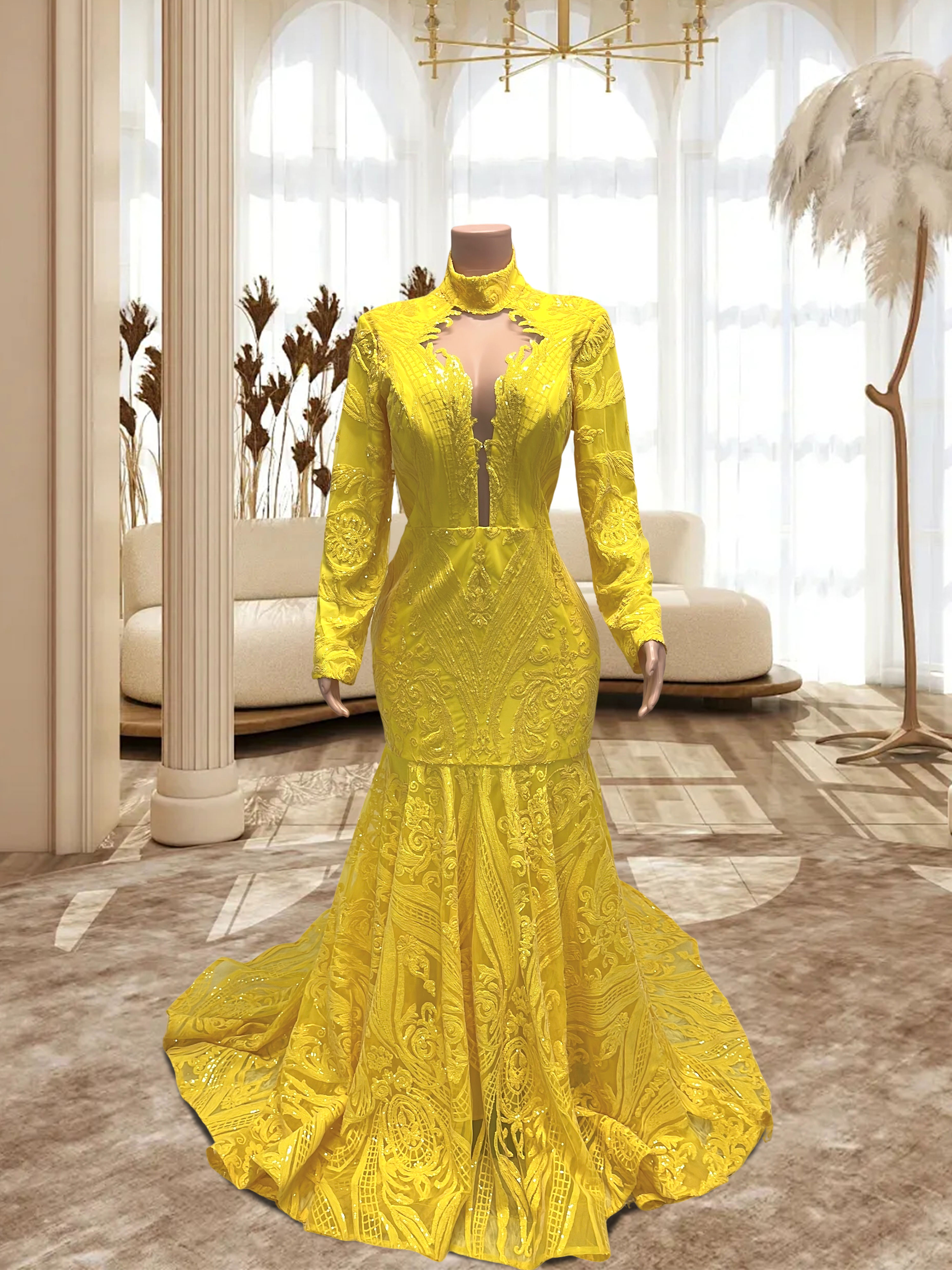 Yellow Gowns YW0073