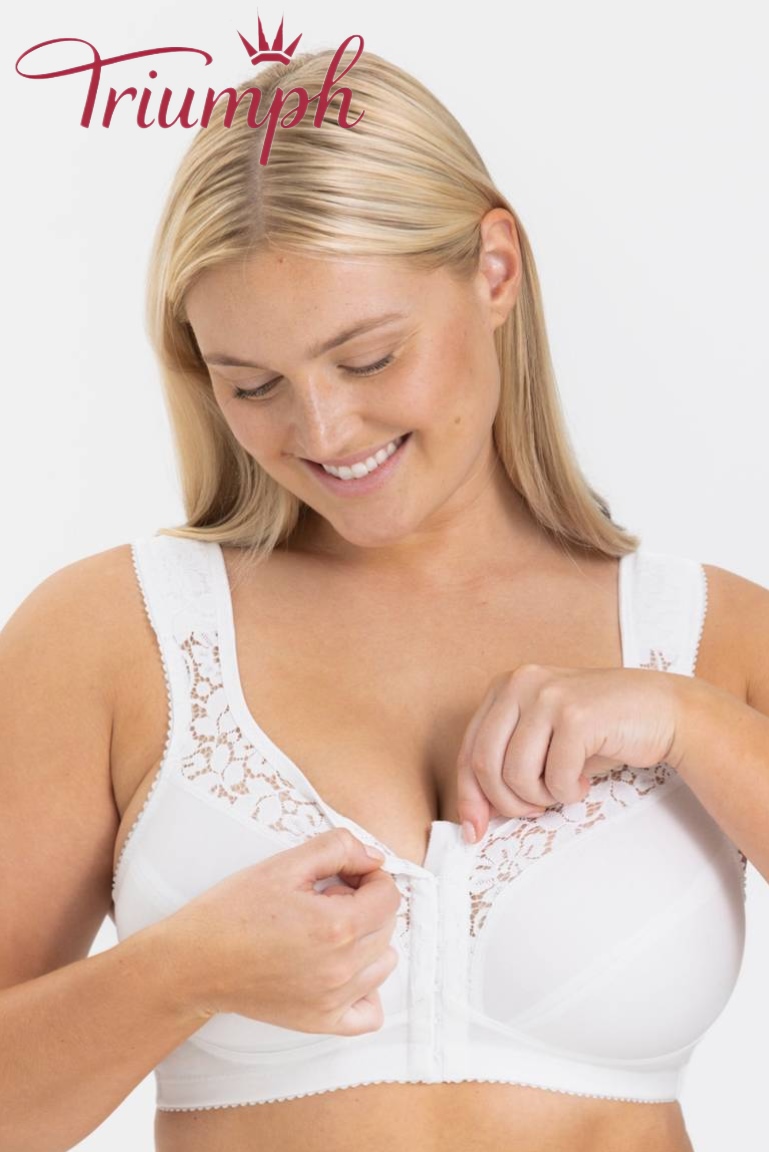 Triumph-4 sztuki 💫2025 Nowy najlepiej sprzedający się biustonosz z zapięciem z przodu