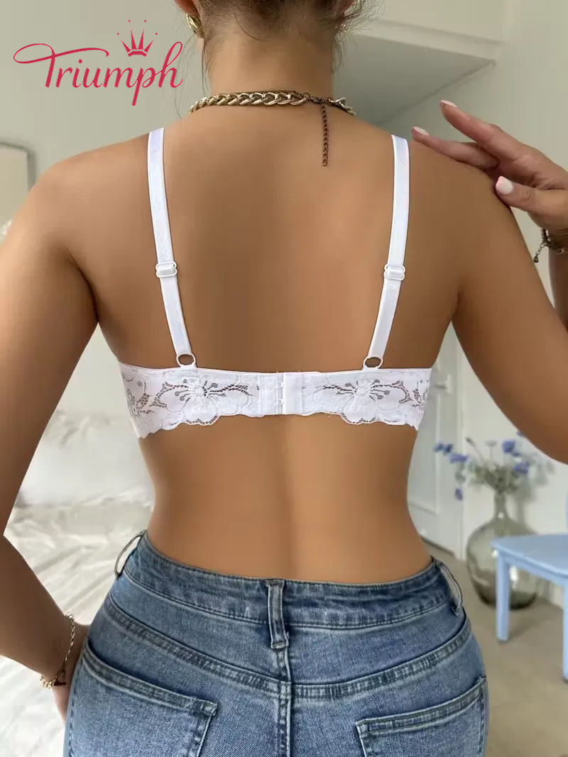 Triumph - 4 sztuki. 🙌2025 nowy bezszwowy biustonosz