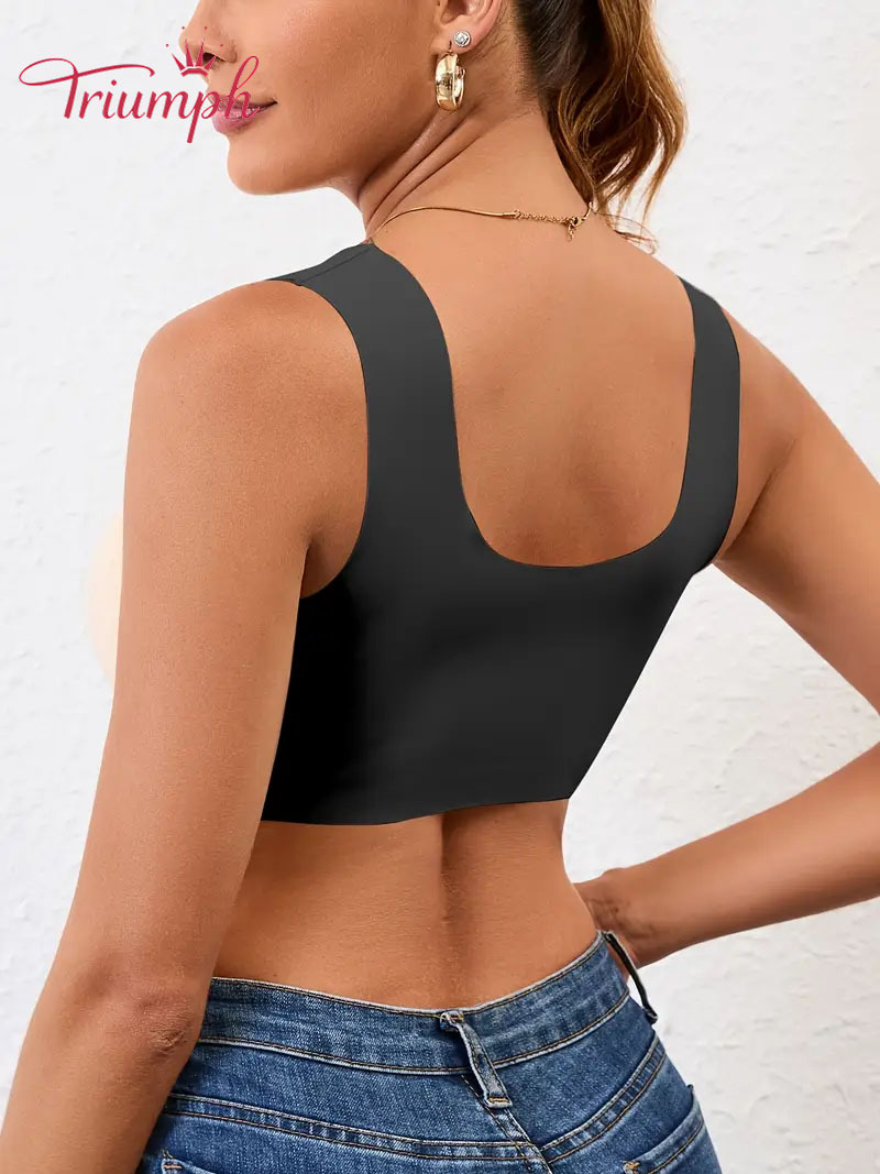 Triumph - 4 sztuki. 👑2025 nowy bezszwowy biustonosz