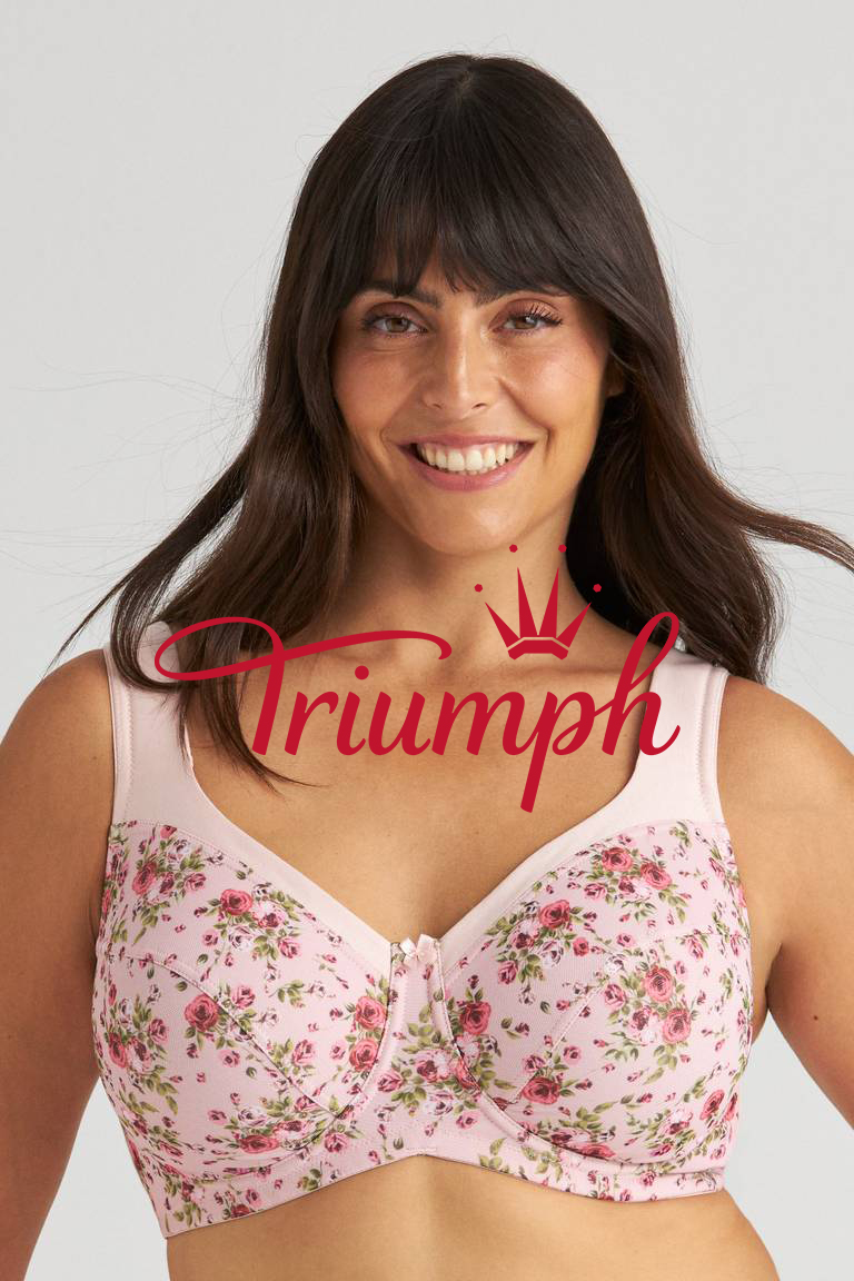 Triumph - (4 sztuki) Regulowane biustonosze bez fiszbin
