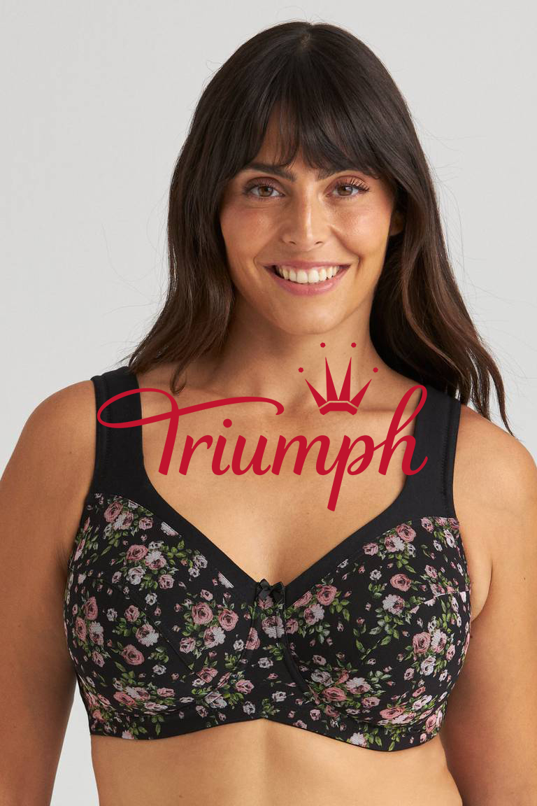 Triumph - (4 sztuki) Regulowane biustonosze bez fiszbin