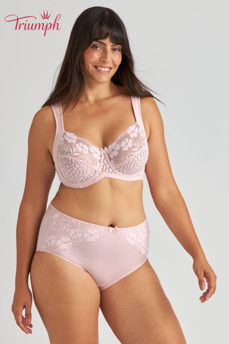 Triumph - 4 sztuki. 💥2025 nowy romantyczny koronkowy biustonosz